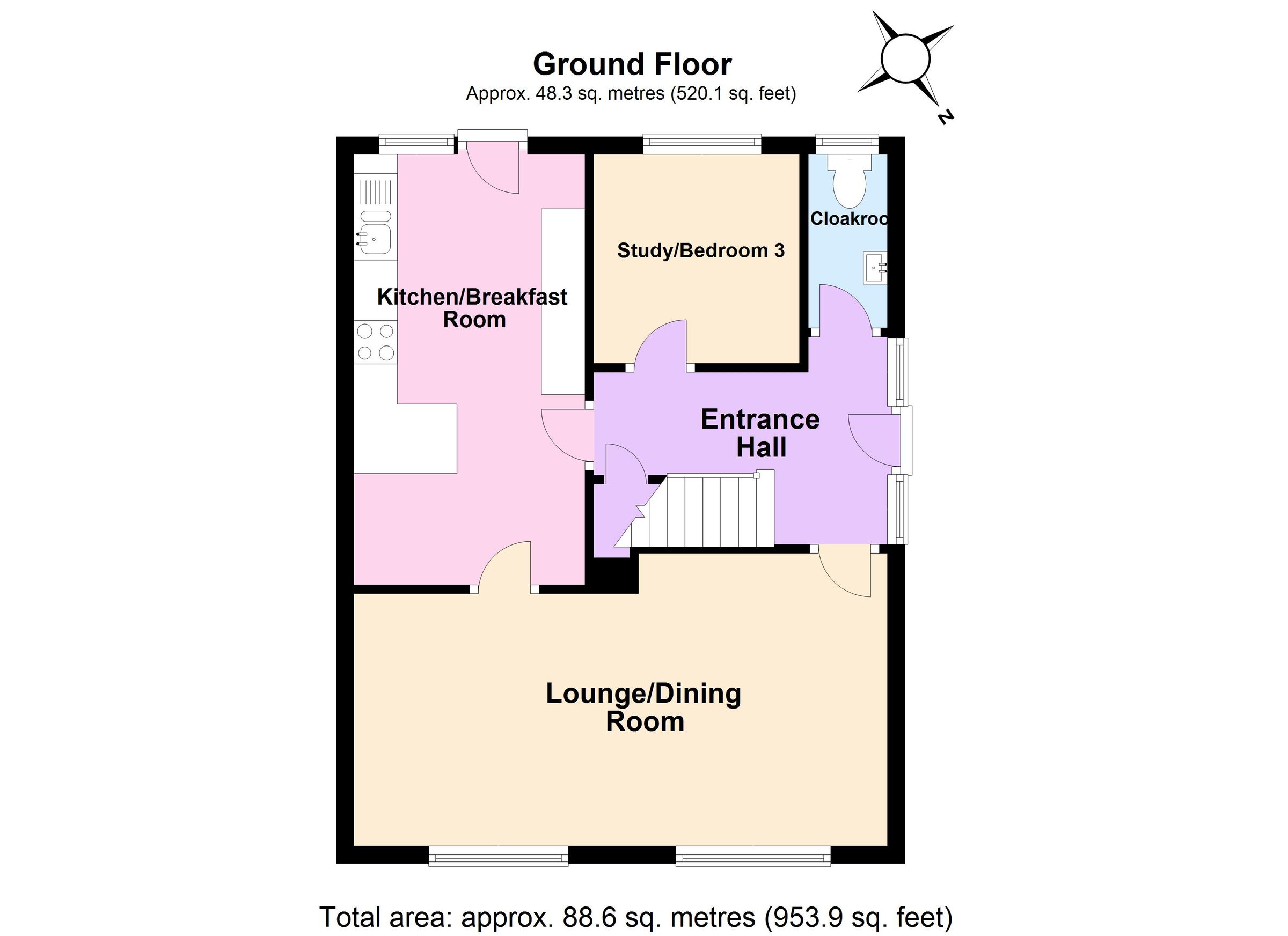 3 bed detached house for sale in Glenfield Close, Rushden NN10 Zoopla