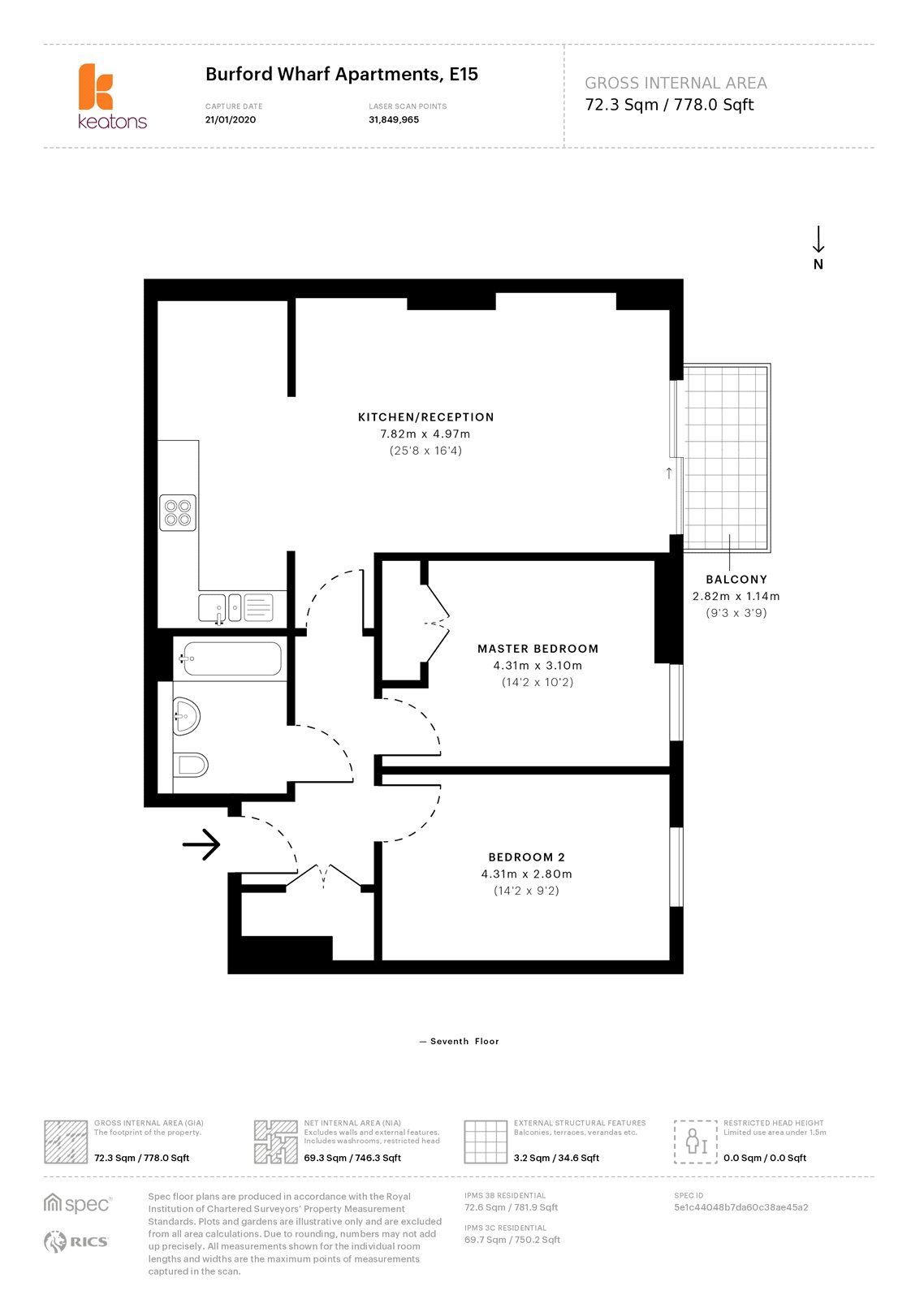 2 bed flat to rent in Burford Wharf Apartments, 3 Cam Road, London E15