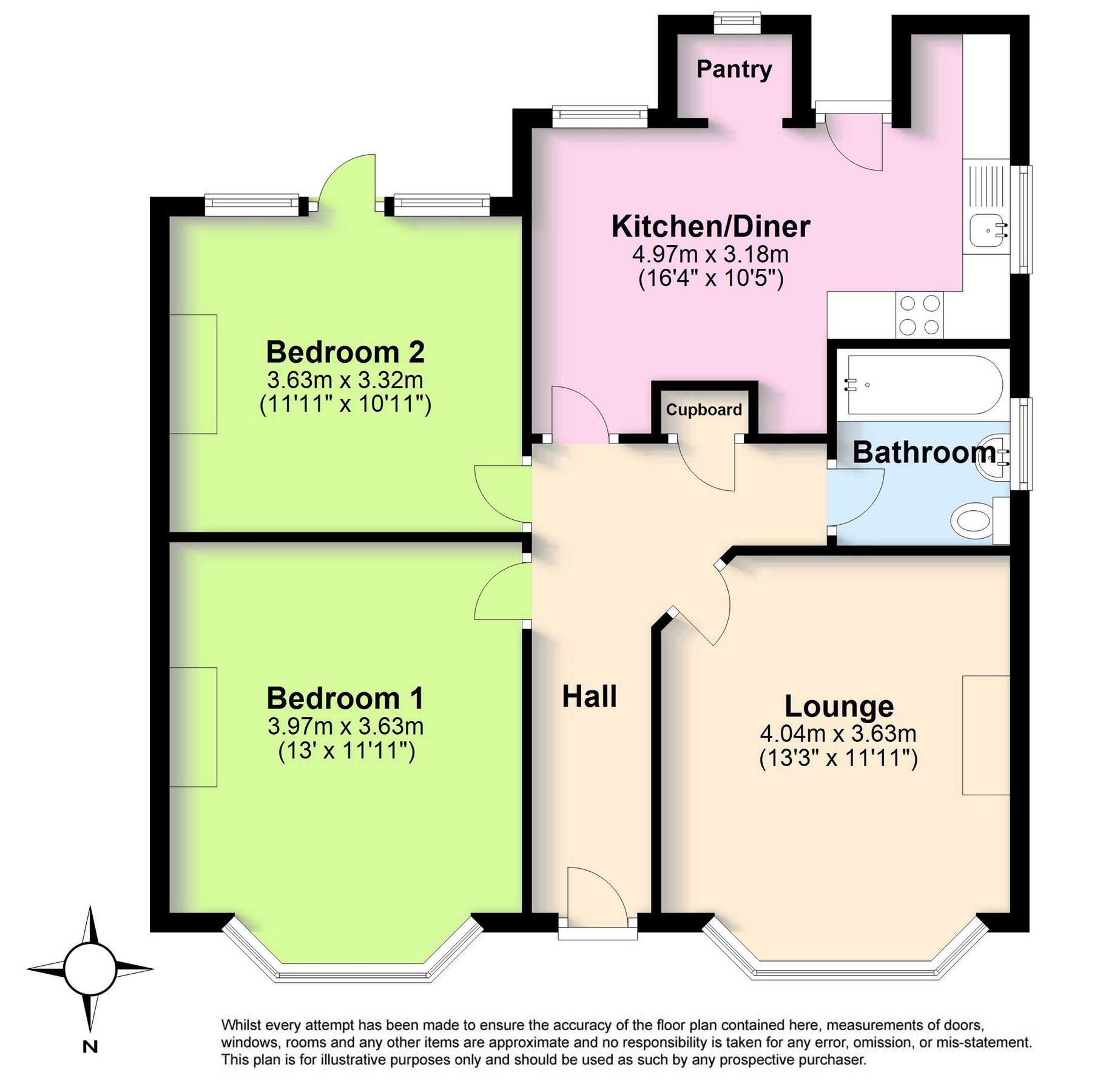 2 bed bungalow for sale in Sunningdale Road, Worthing, West Sussex BN13