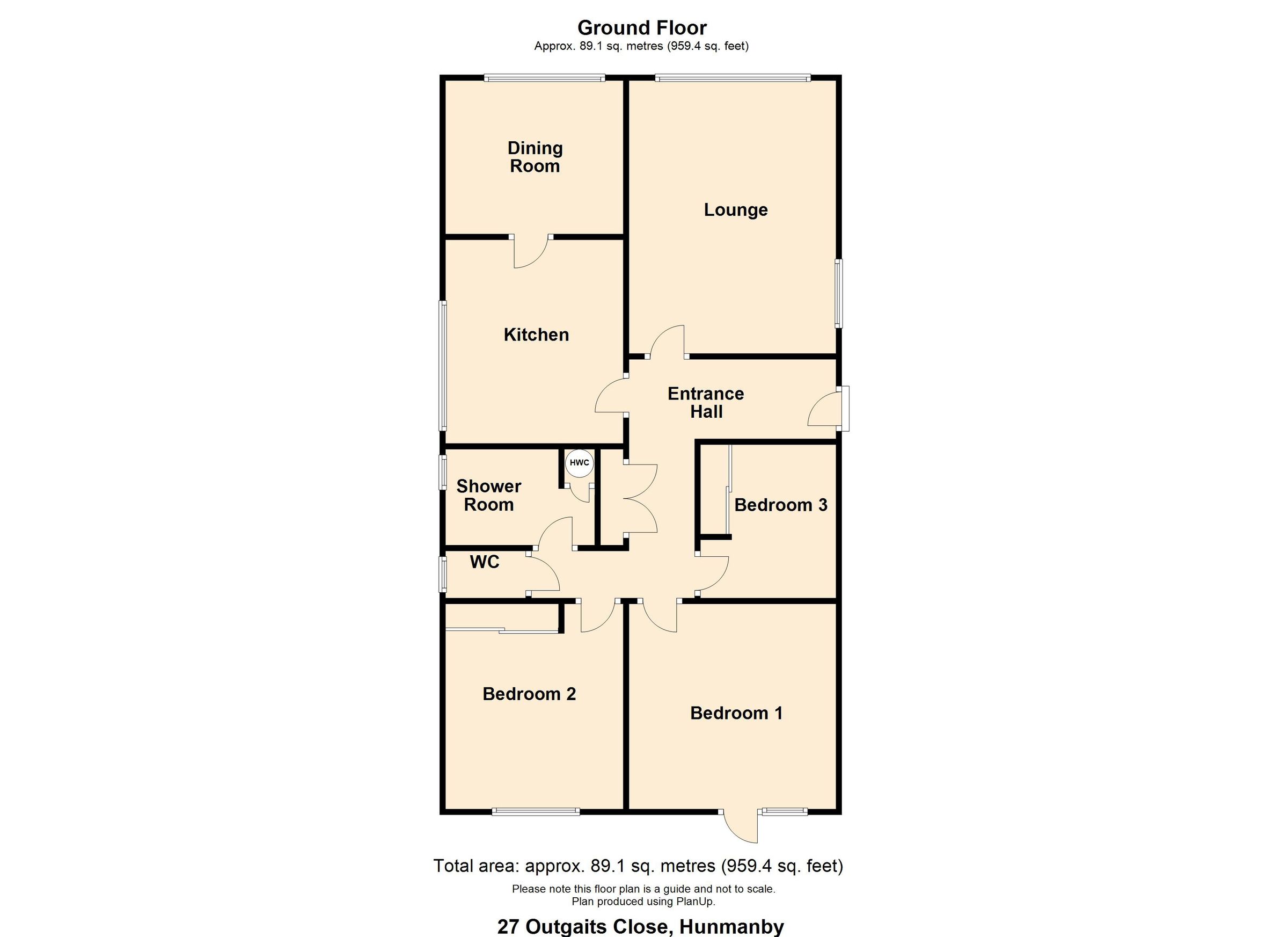 3 bed detached bungalow for sale in Outgaits Close, Hunmanby YO14 Zoopla
