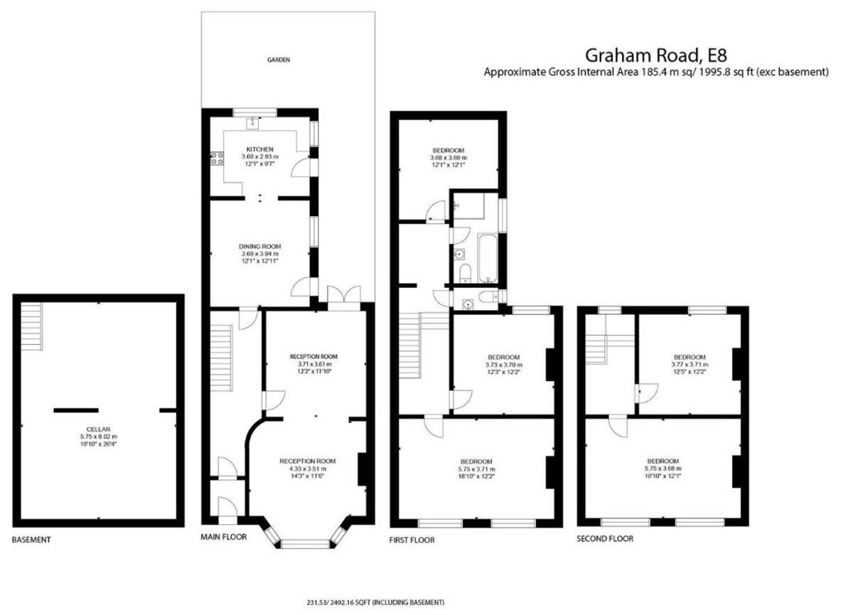 5 bed terraced house for sale in Graham Road, London E8 Zoopla