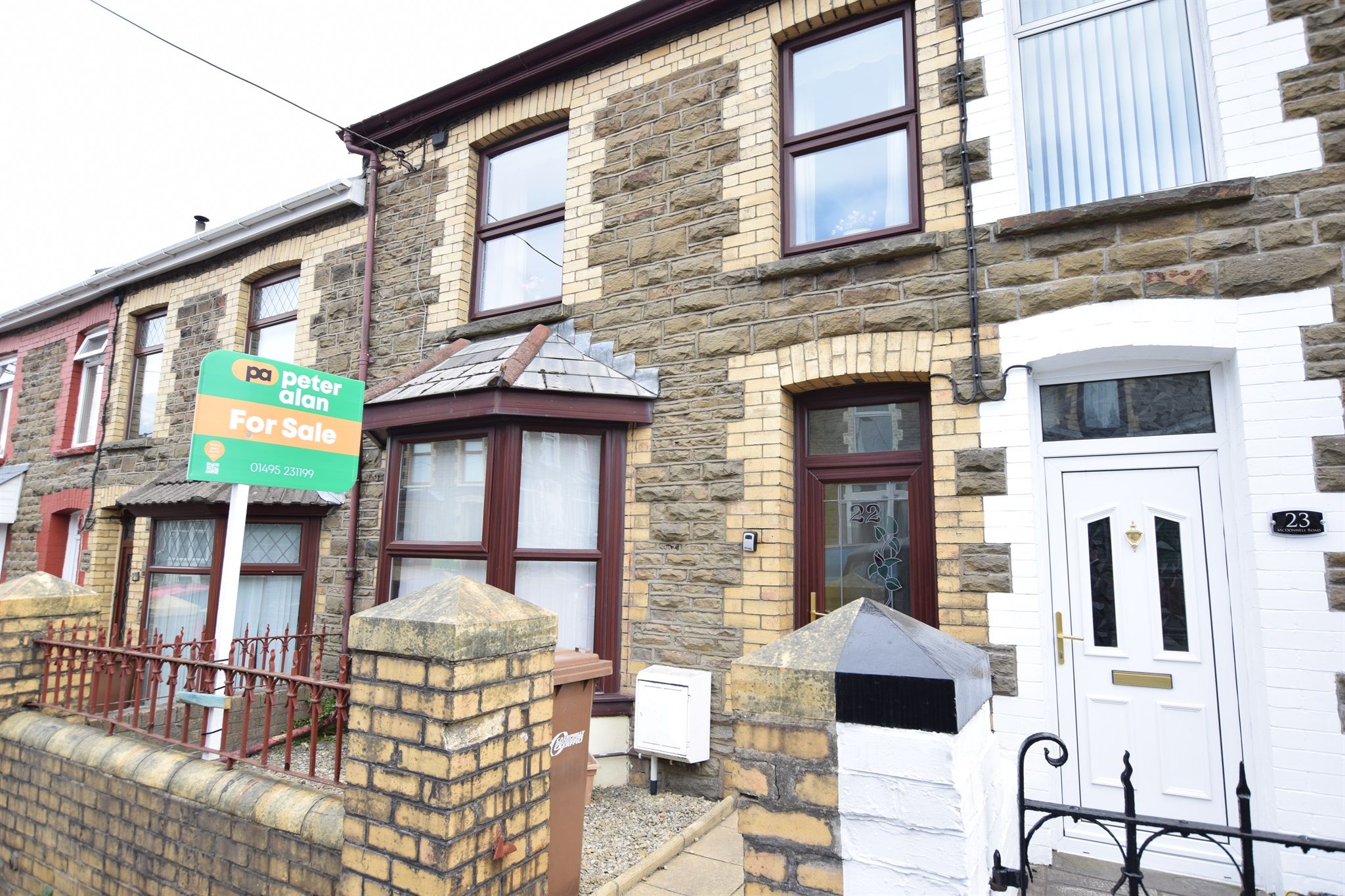 3 bed terraced house for sale in Mcdonnell Road, Bargoed CF81 Zoopla