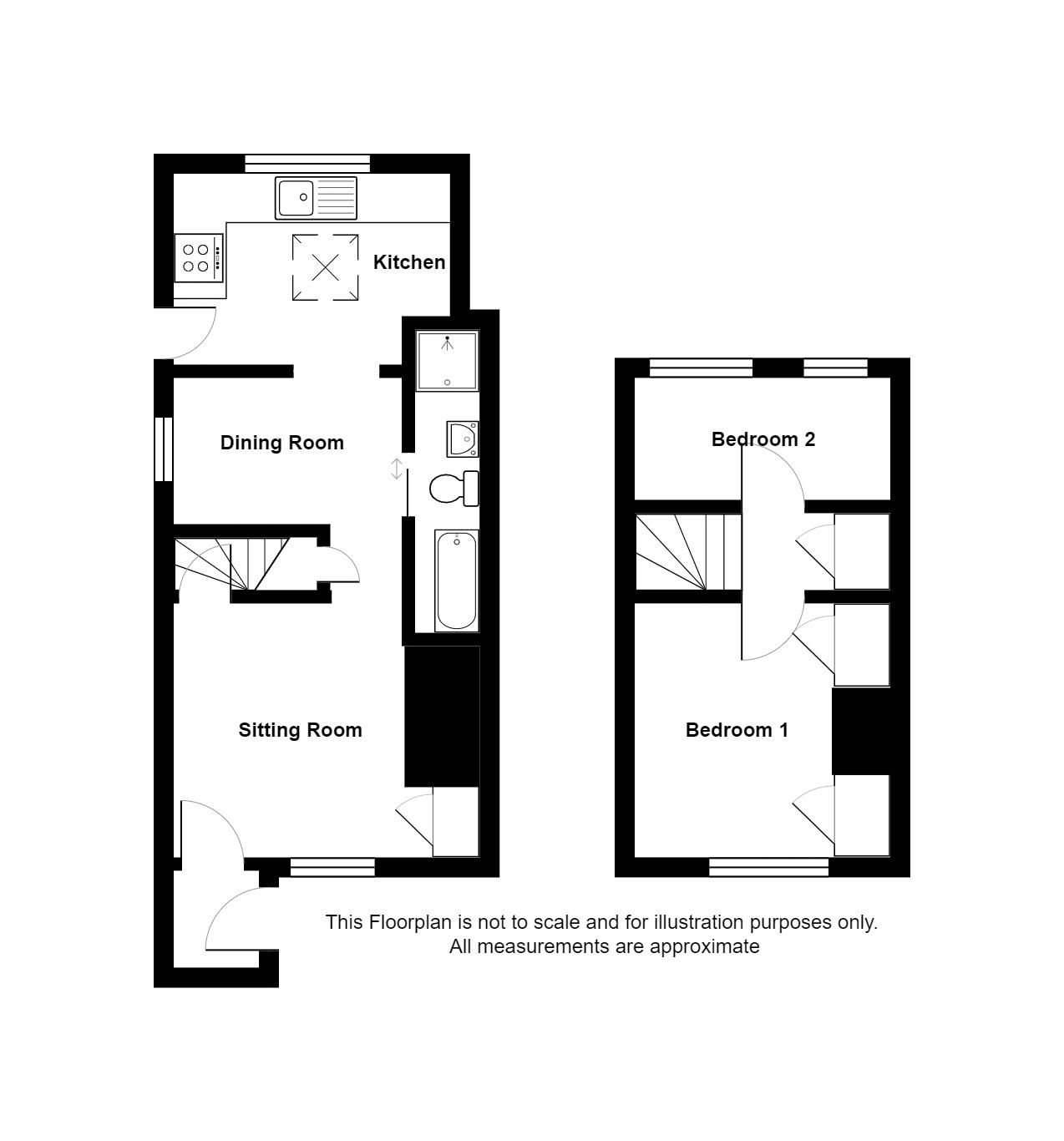 2 bed end terrace house for sale in London Road TN11 Zoopla