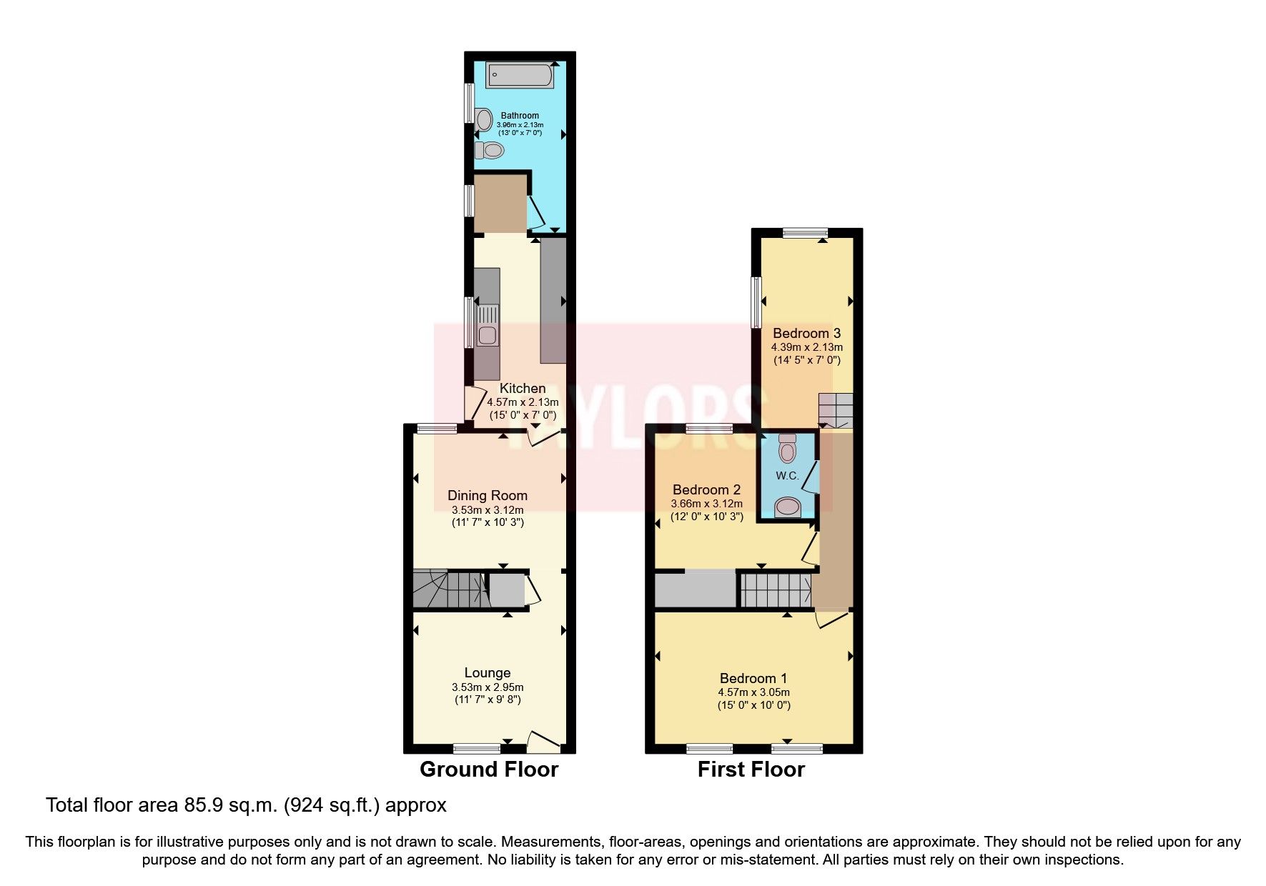 3 bed terraced house for sale in Edward Street, Luton LU2 Zoopla