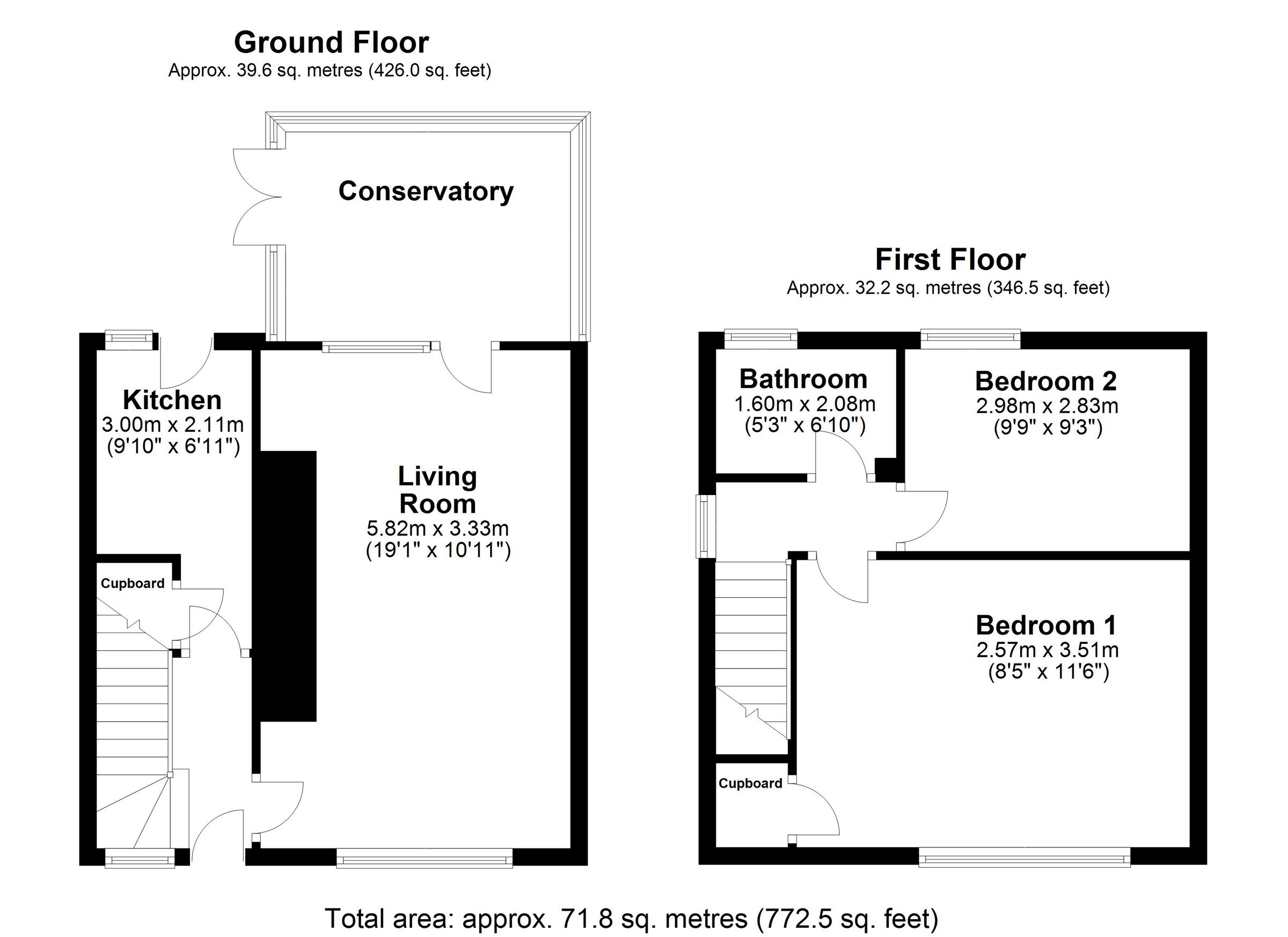 2 bed semidetached house for sale in Pendle Close, Bacup, Lancashire