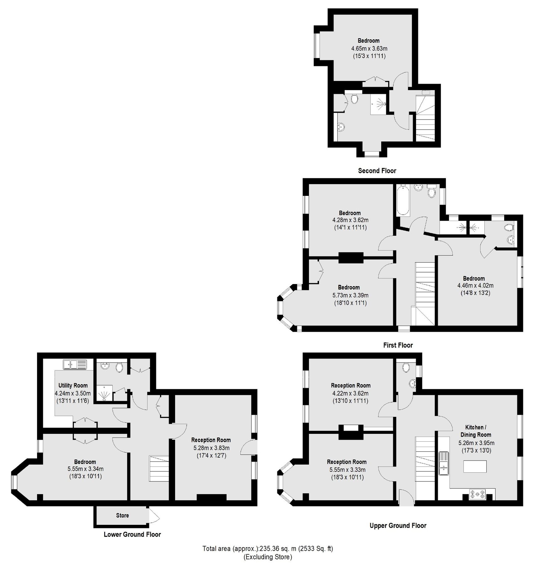5 bed semidetached house for sale in Rotherwick Road, London NW11 Zoopla