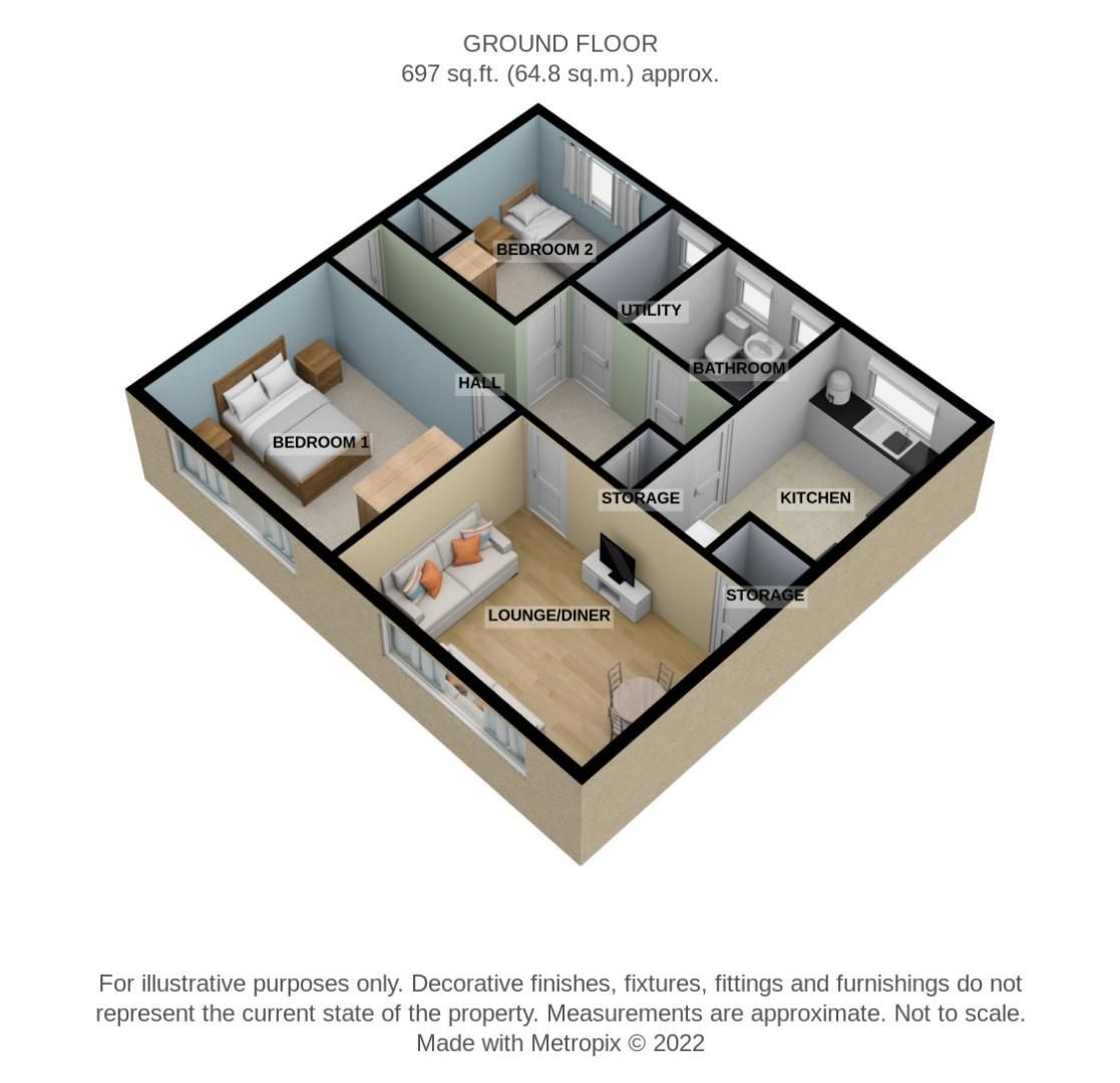 2 bed flat for sale in Mendip Road, Yatton, North Somerset BS49 Zoopla