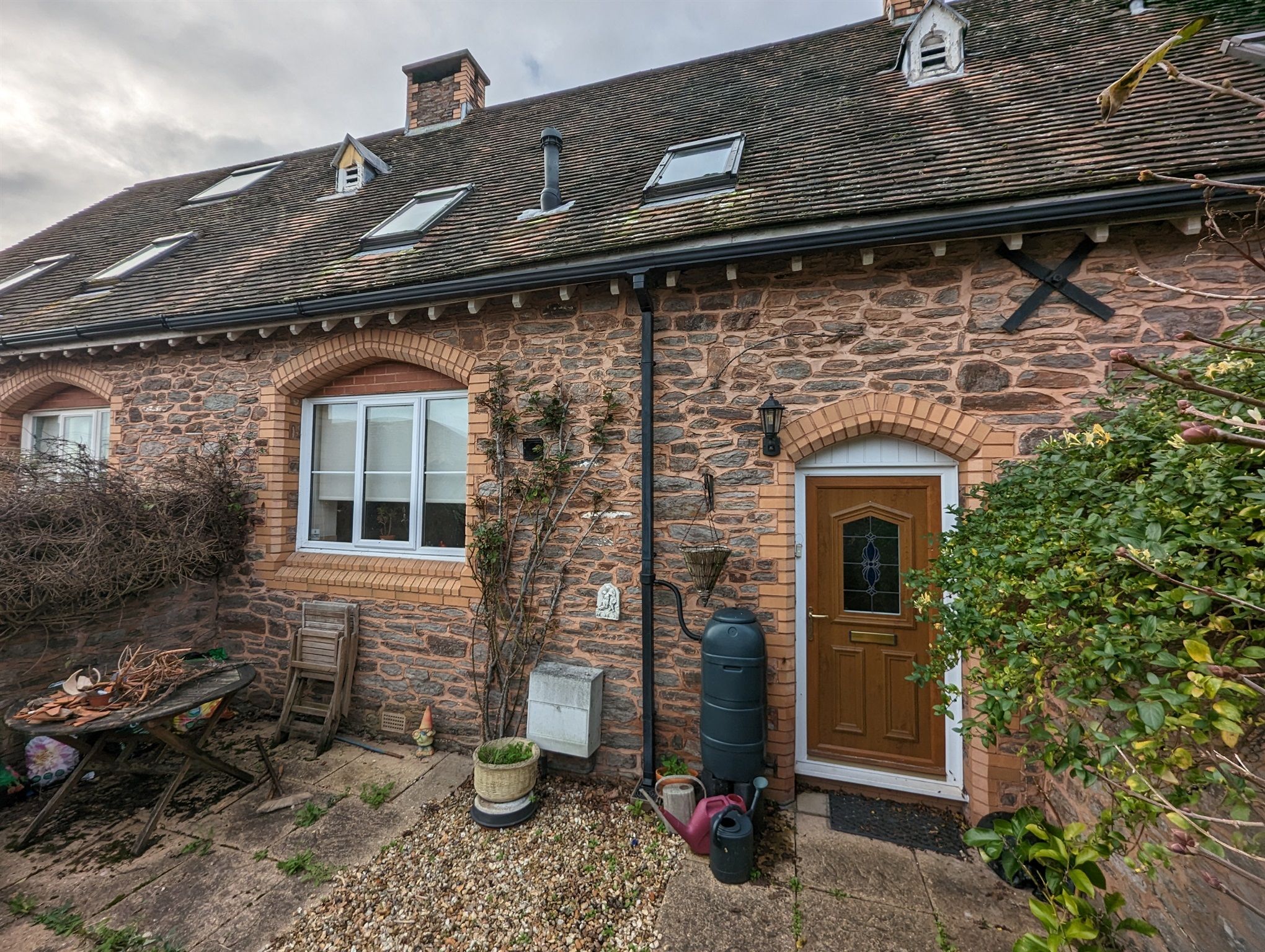 New home, 3 bed terraced house for sale in Old School Cottages, Creech