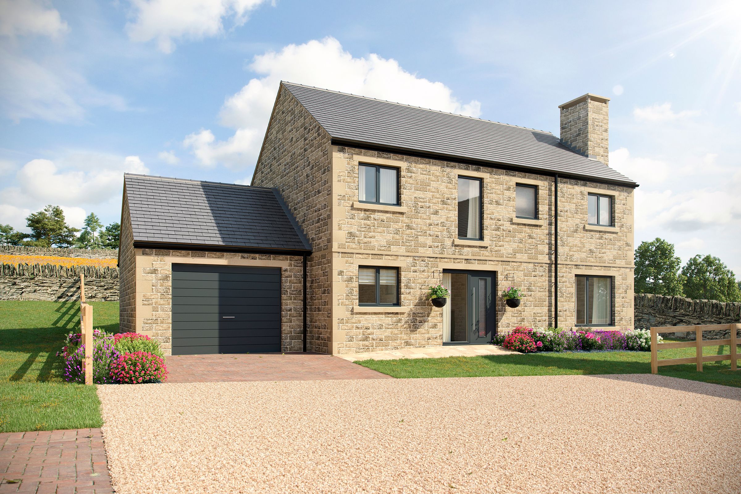 New home, 5 bed detached house for sale in Halifax Road, Denholme