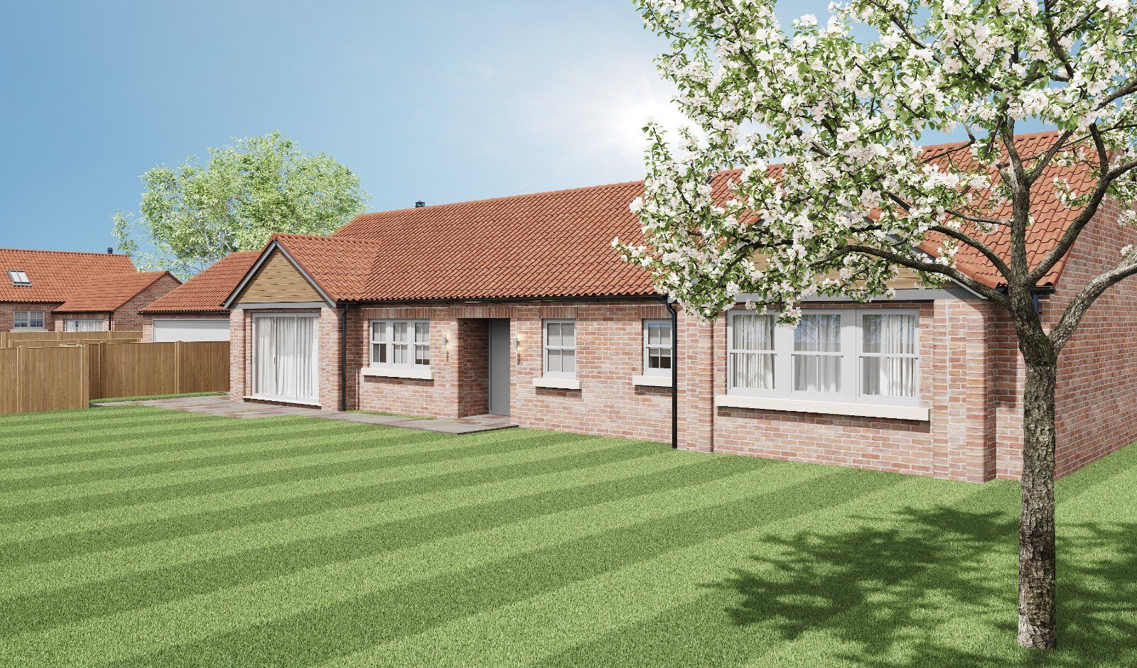 New home, 4 bed bungalow for sale in Plot 3 Grange Farm, Back Lane