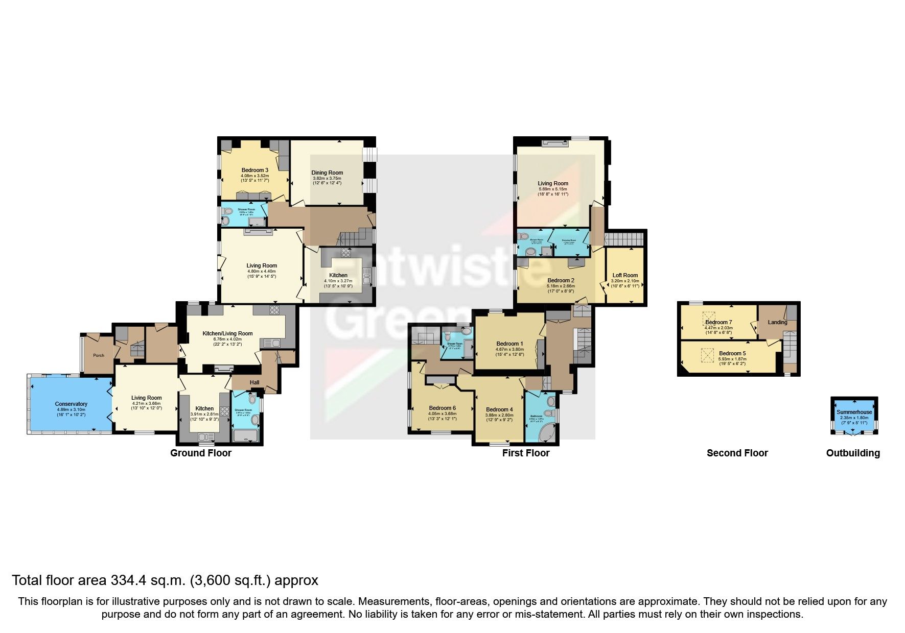 8 bed semidetached house for sale in Chapel Lane, Ellel, Lancaster LA2