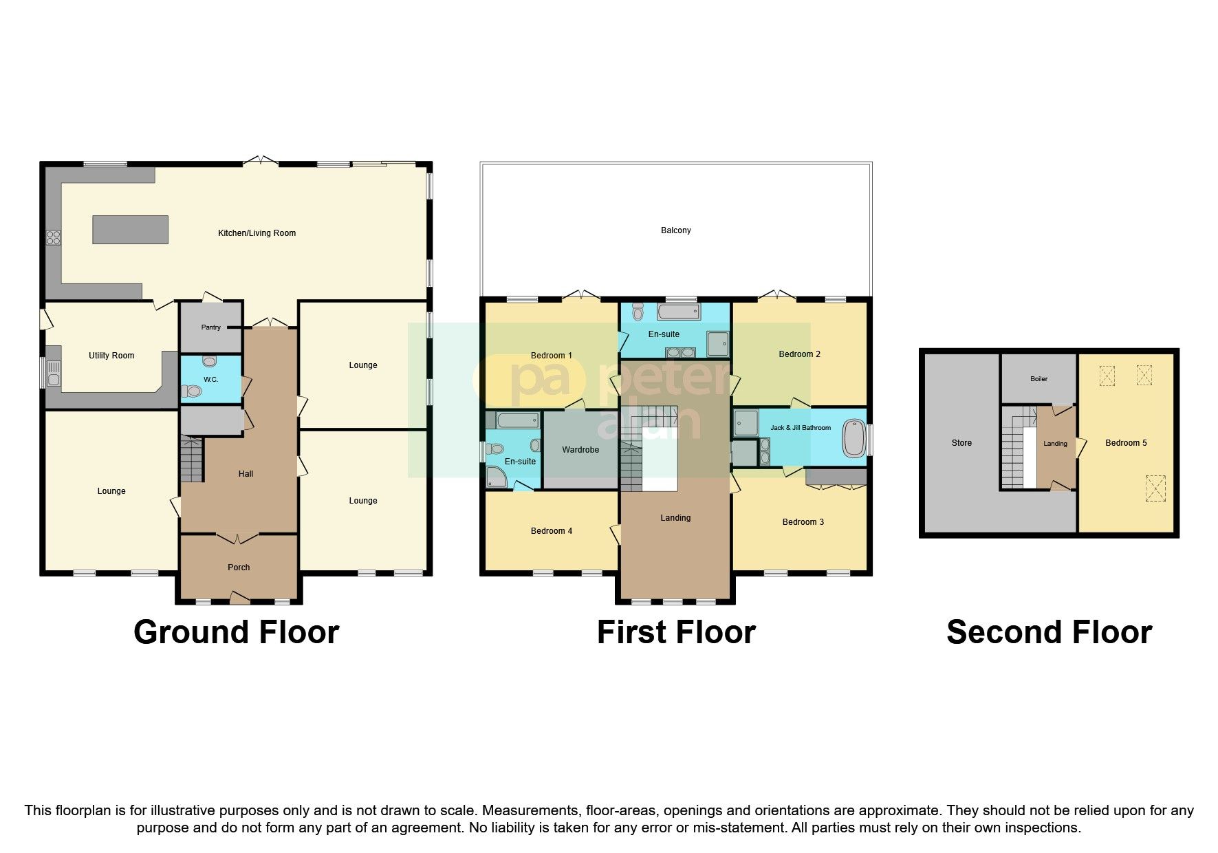 5 bed detached house for sale in Aber Llwchwr, Llangennech, Llanelli