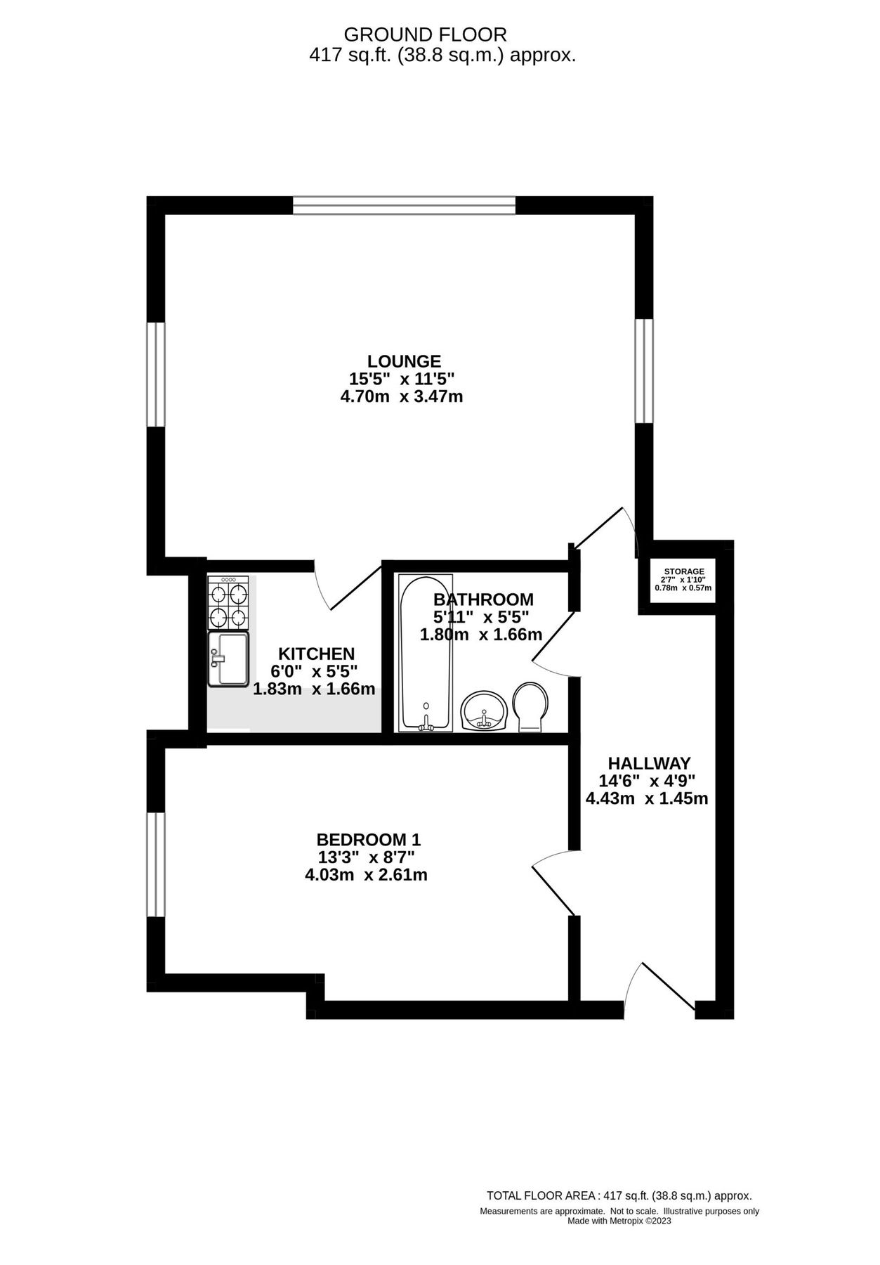 1 bed flat to rent in Ballbrook Avenue, Didsbury, Manchester M20 Zoopla