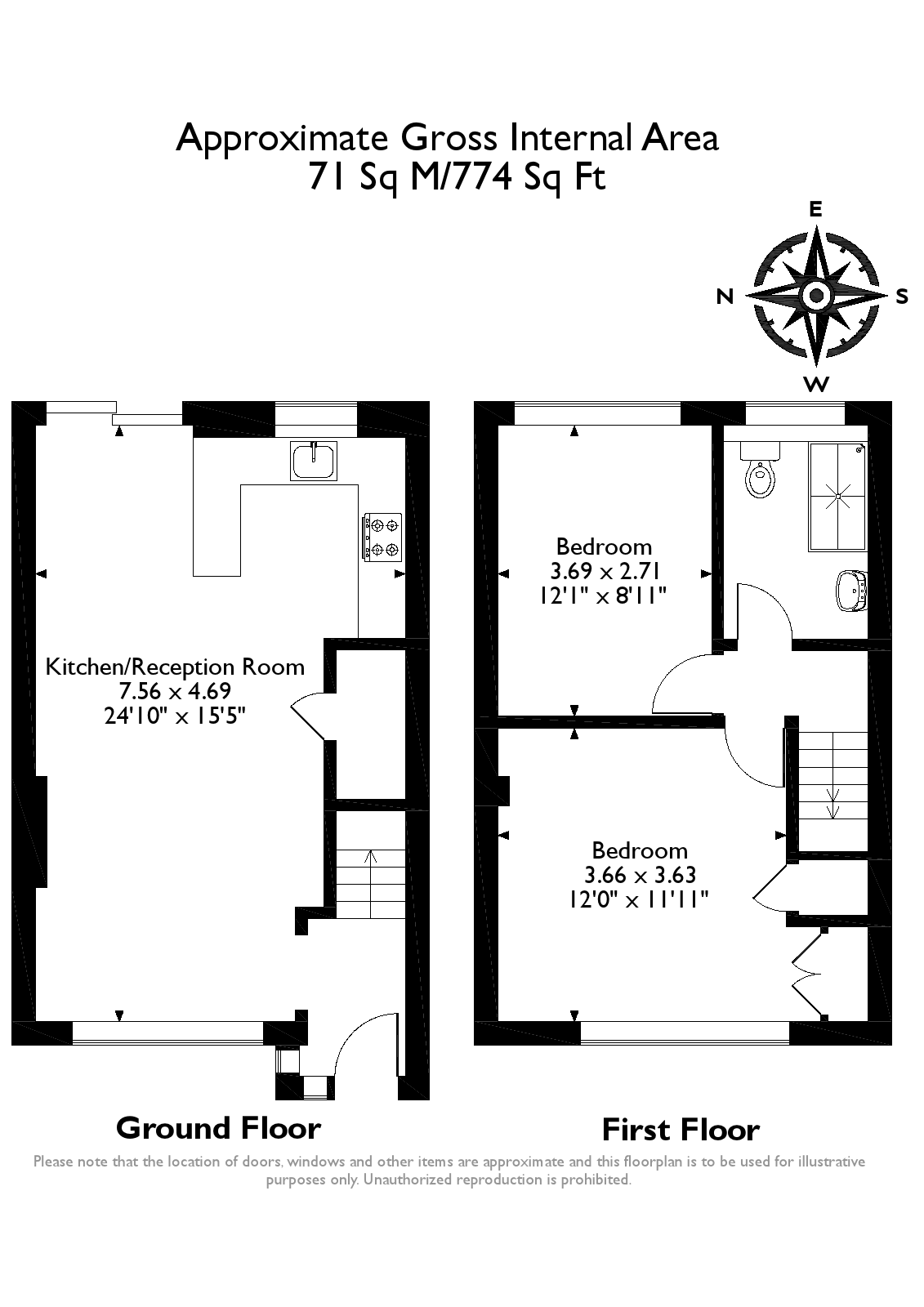 2 bed detached house for sale in Elizabeth Gardens, SunburyOnThames