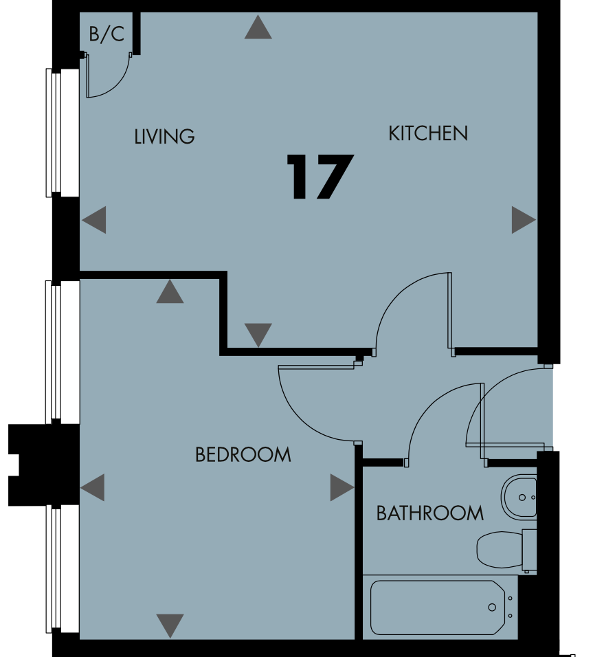 New home, 1 bed flat for sale in Fleet Mill, Minley Road, Fleet GU51