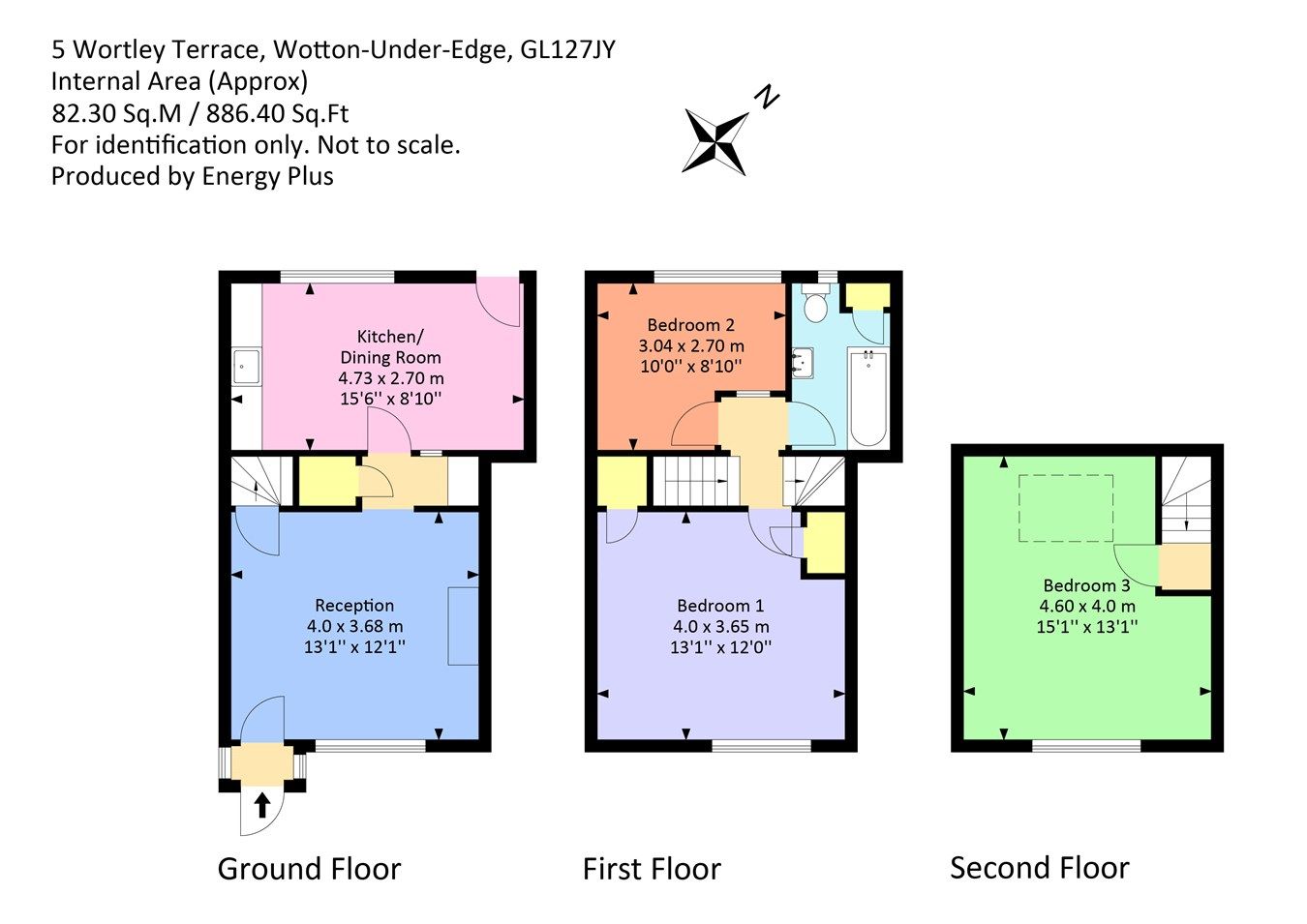 3 bed terraced house for sale in Wortley Terrace, WottonUnderEdge