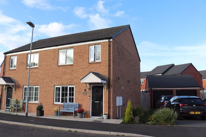 3 bed semidetached house for sale in Standrop Crescent, Morpeth NE61