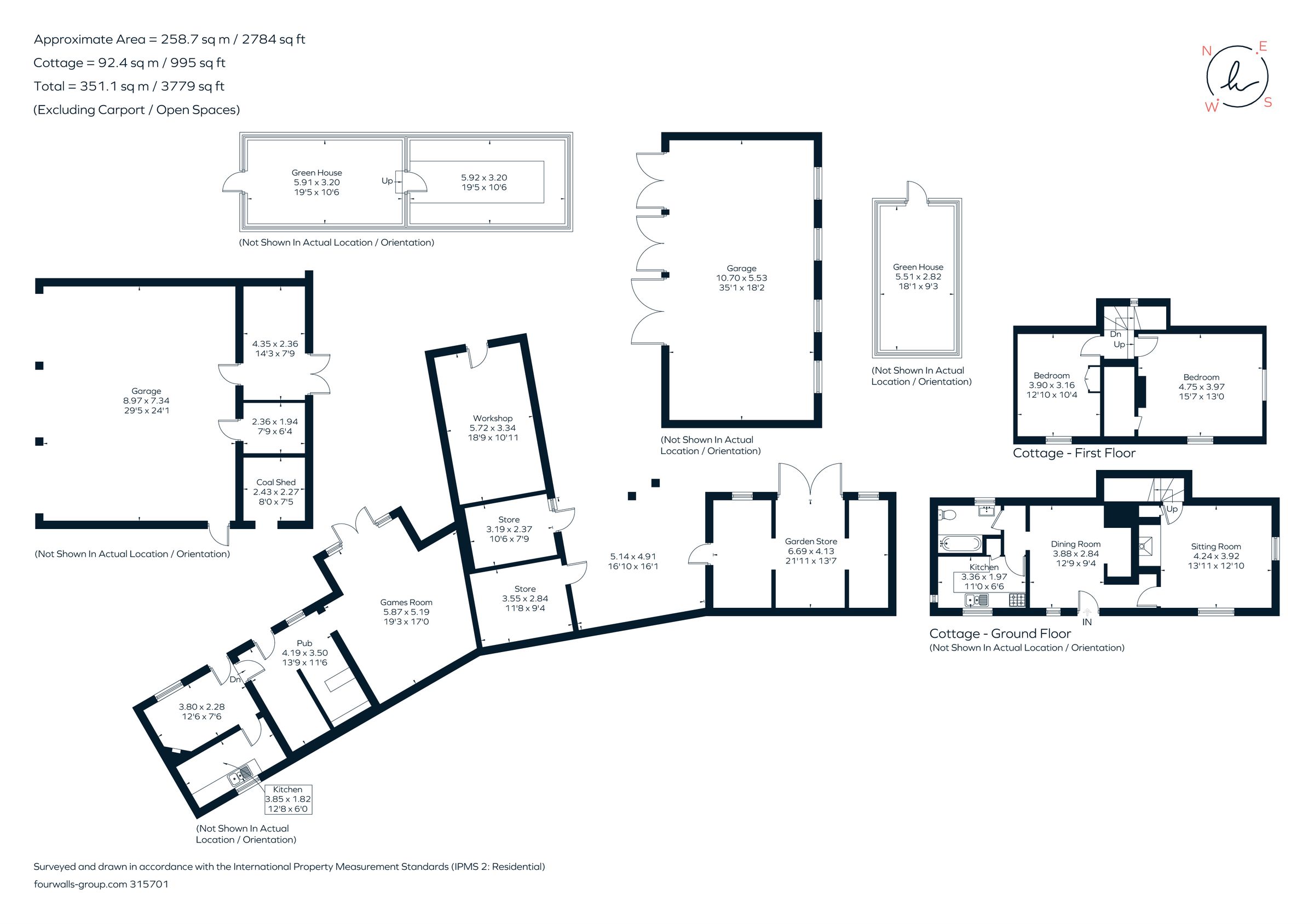 5 bed detached house for sale in MidHolmwood Lane, Mid Holmwood