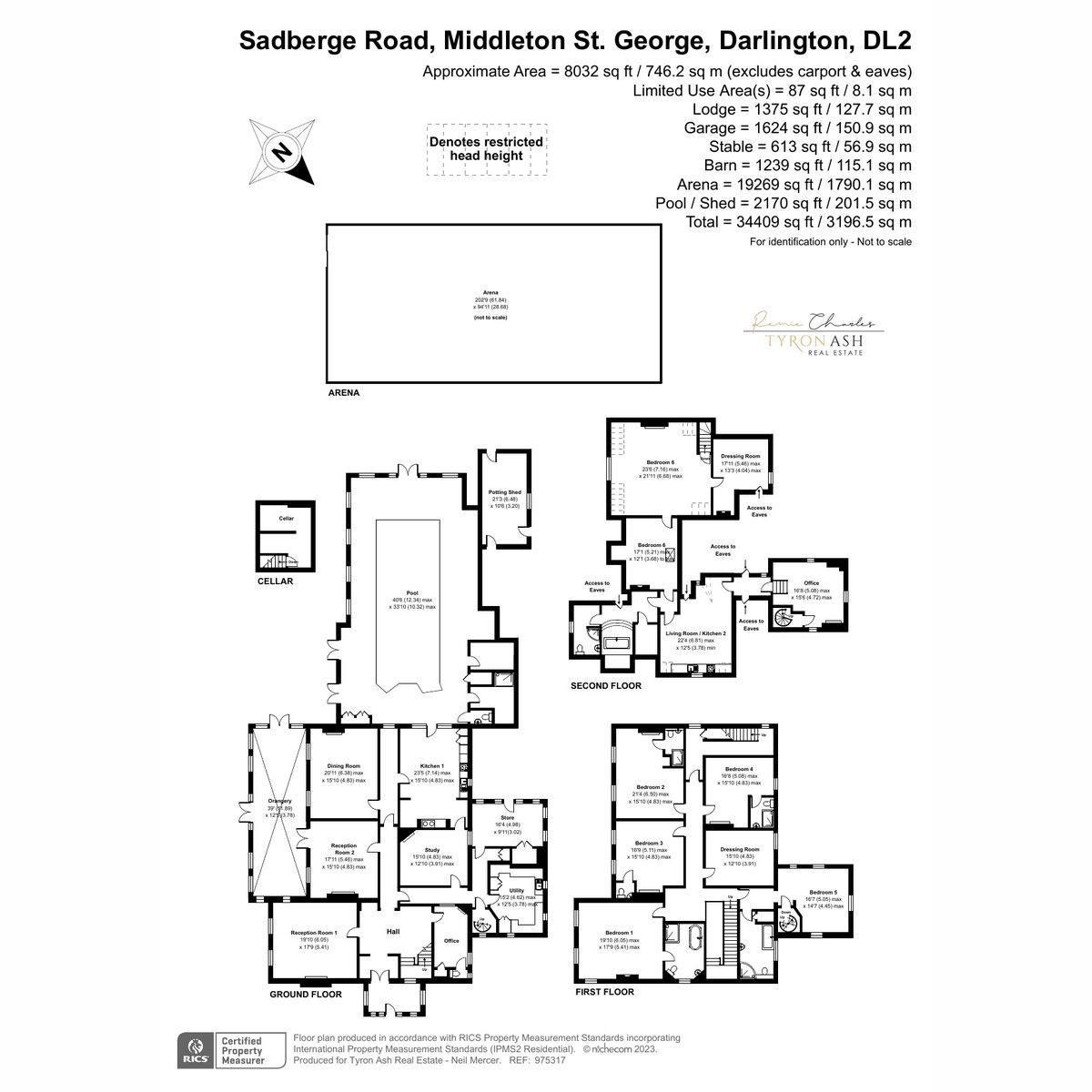 6 bed country house for sale in Sadberge Road, Darlington DL2 Zoopla
