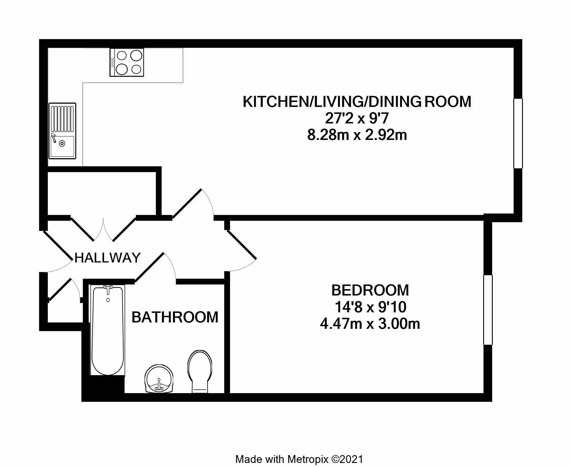 1 bed flat to rent in Fleming Place, Bracknell, Berkshire RG12 Zoopla