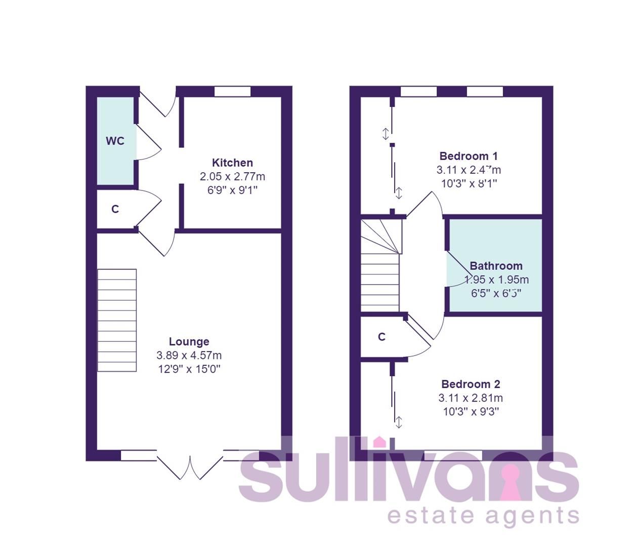 2 bed end terrace house for sale in Cae Morfa, Crymlyn Grove, Skewen