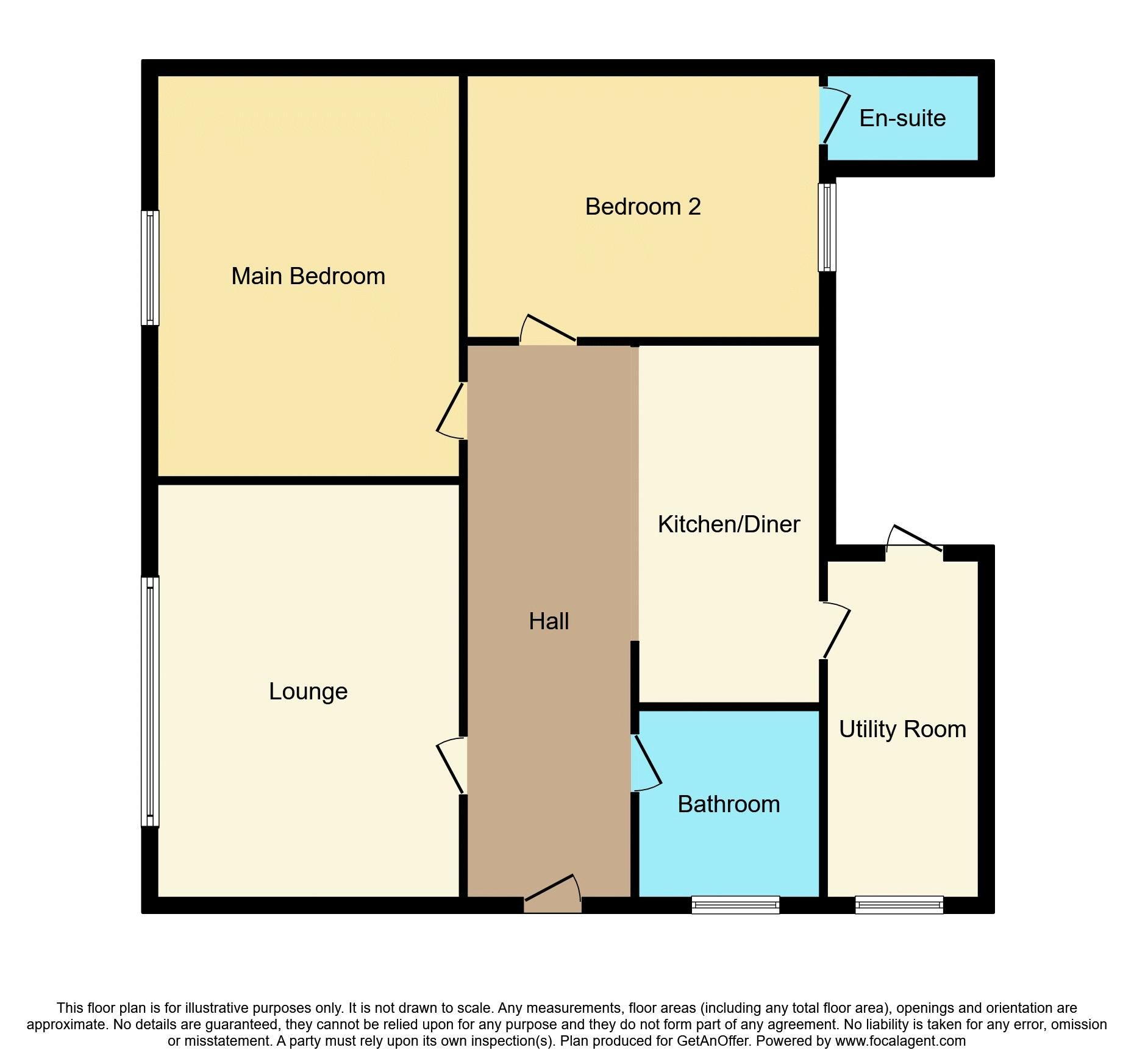 2 bed bungalow for sale in Bagworth Road, Nailstone, Nuneaton CV13 Zoopla
