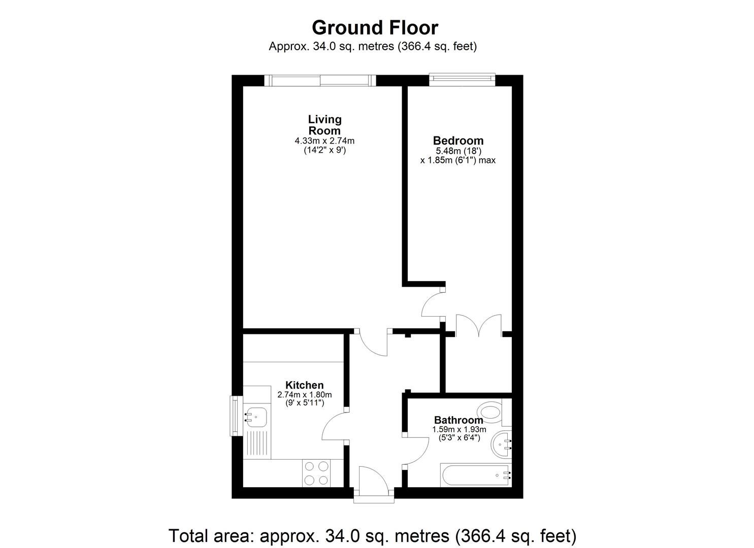 2 bed flat for sale in Bristol Road South, Rednal, Birmingham B45 Zoopla