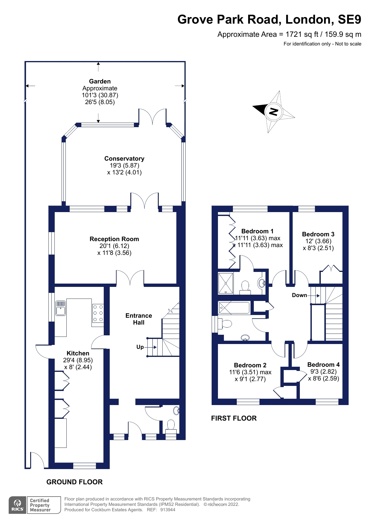 4 bed semidetached house for sale in Grove Park Road, London SE9 Zoopla