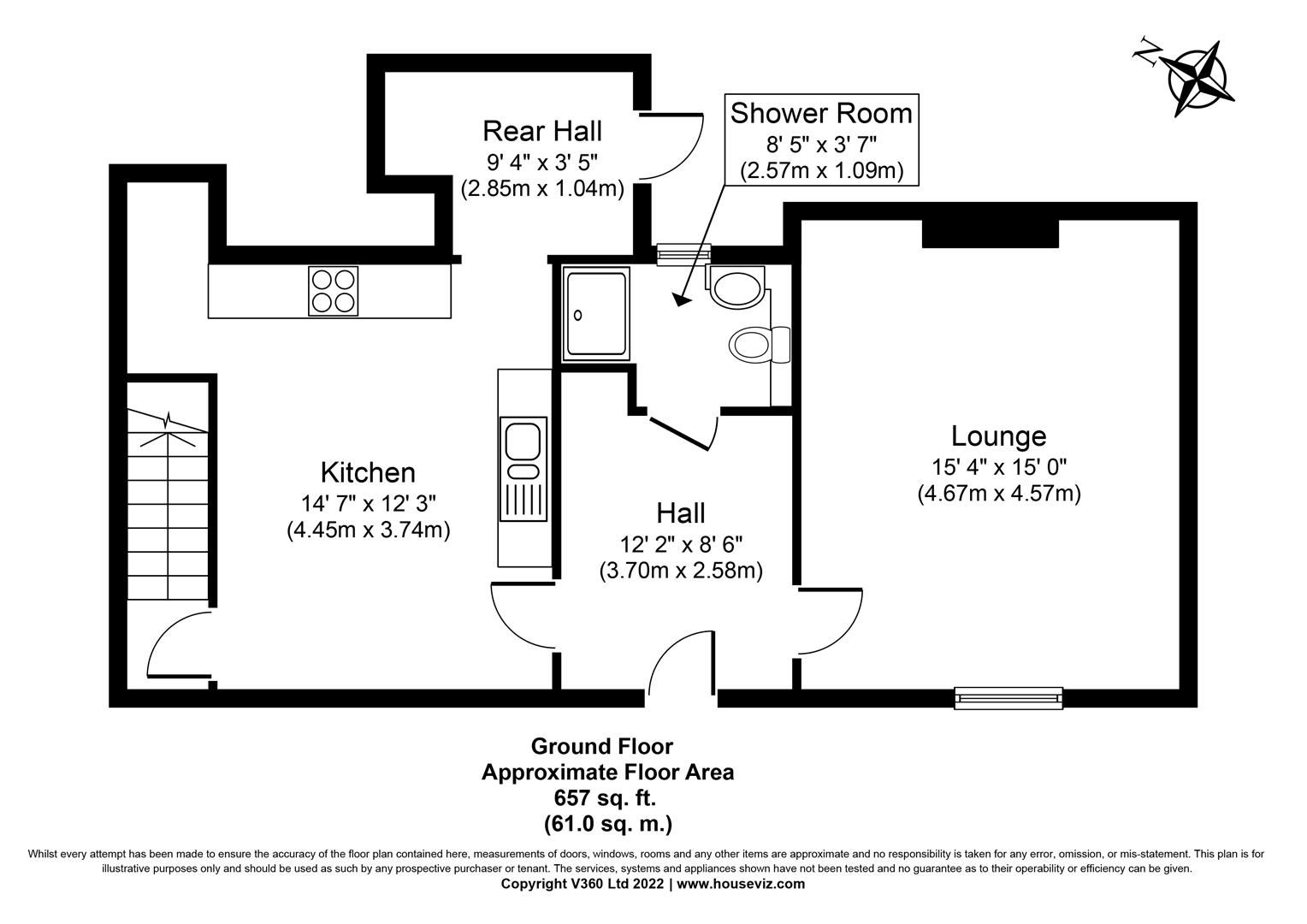 2 bed semidetached house for sale in Low Street, Swinefleet, Goole