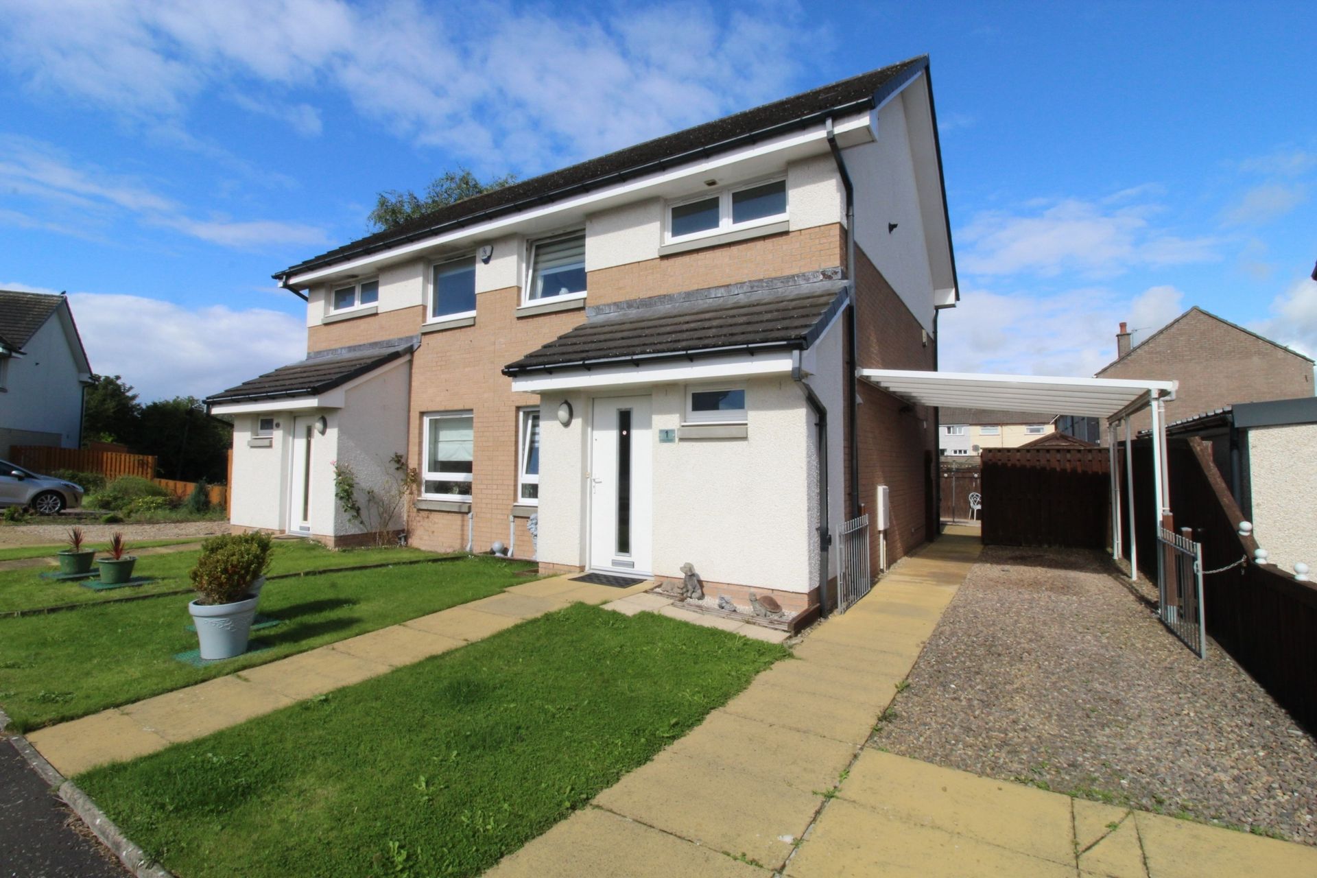 2 bed semidetached house for sale in Gilmour Gardens, Stevenston KA20