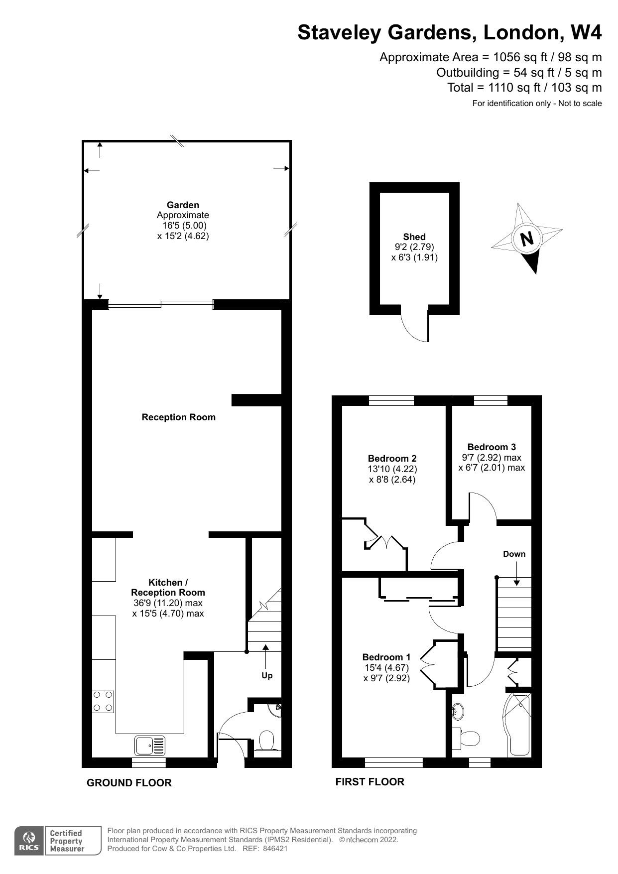 3 bed terraced house for sale in Staveley Gardens, London W4 Zoopla