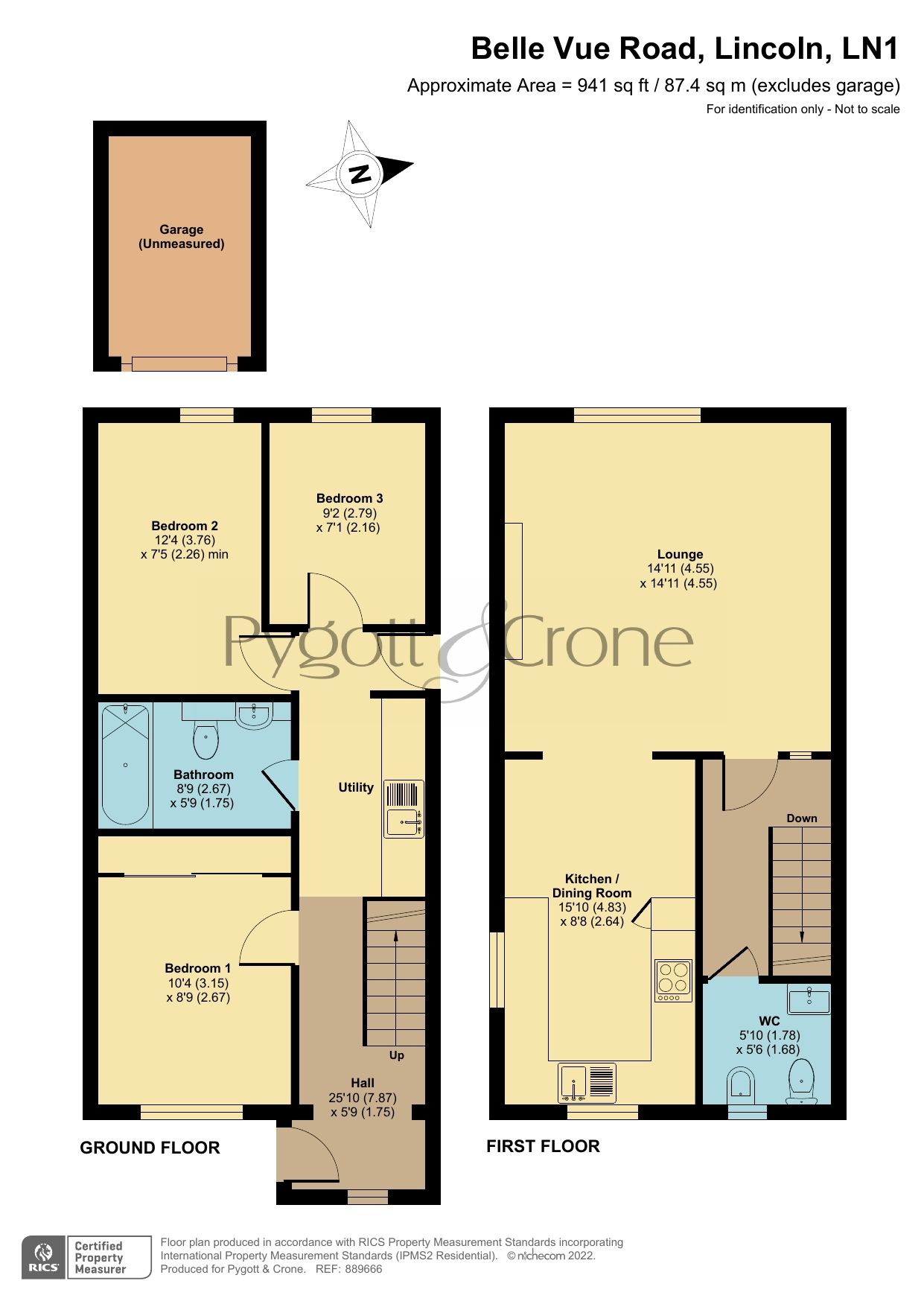 3 bed semidetached house for sale in Belle Vue Road, Lincoln LN1 Zoopla