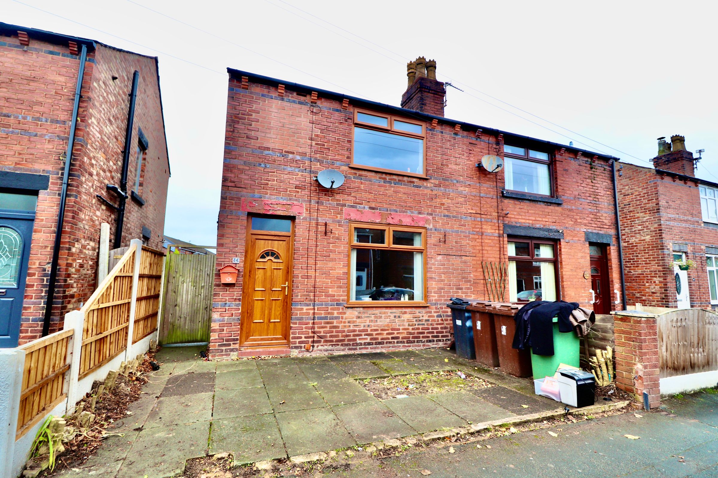 2 bed semidetached house for sale in New Street, Platt Bridge, Wigan
