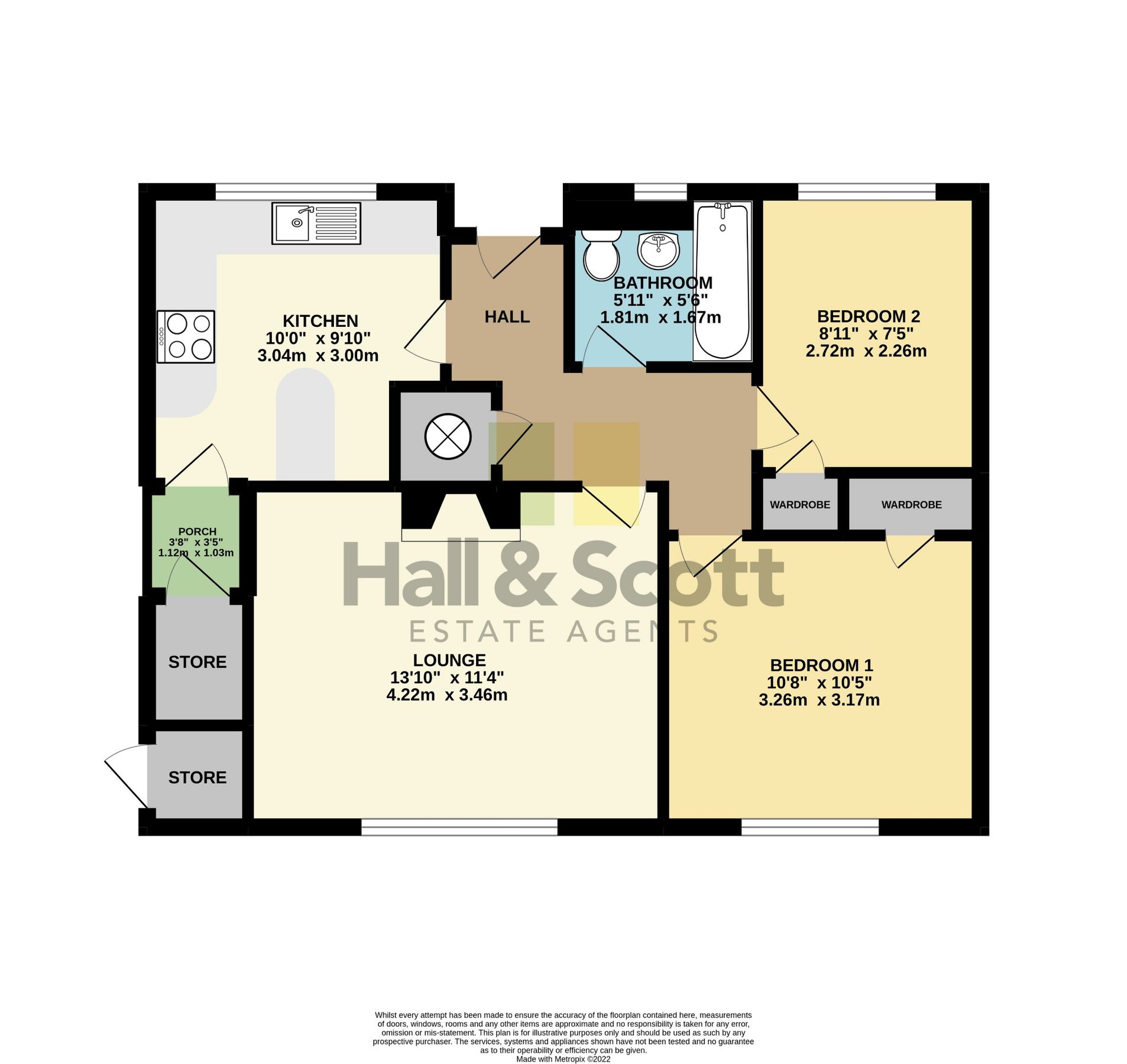 2 bed semidetached bungalow for sale in Burrow Close, Newton