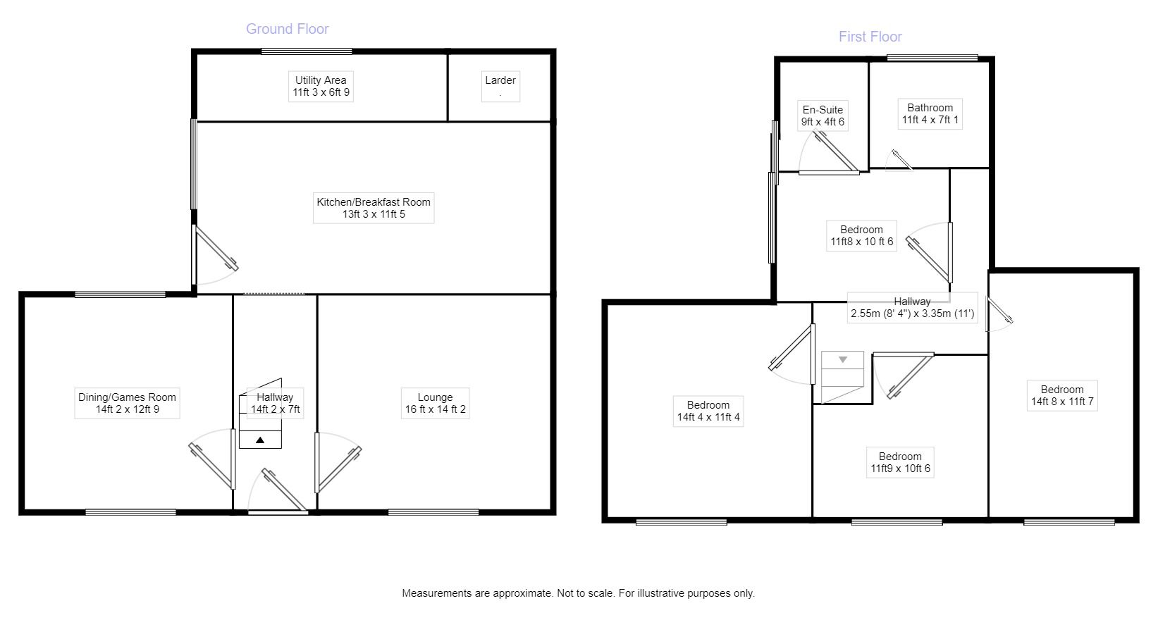4 bed linkdetached house for sale in Burton Road, Midway, Swadlincote
