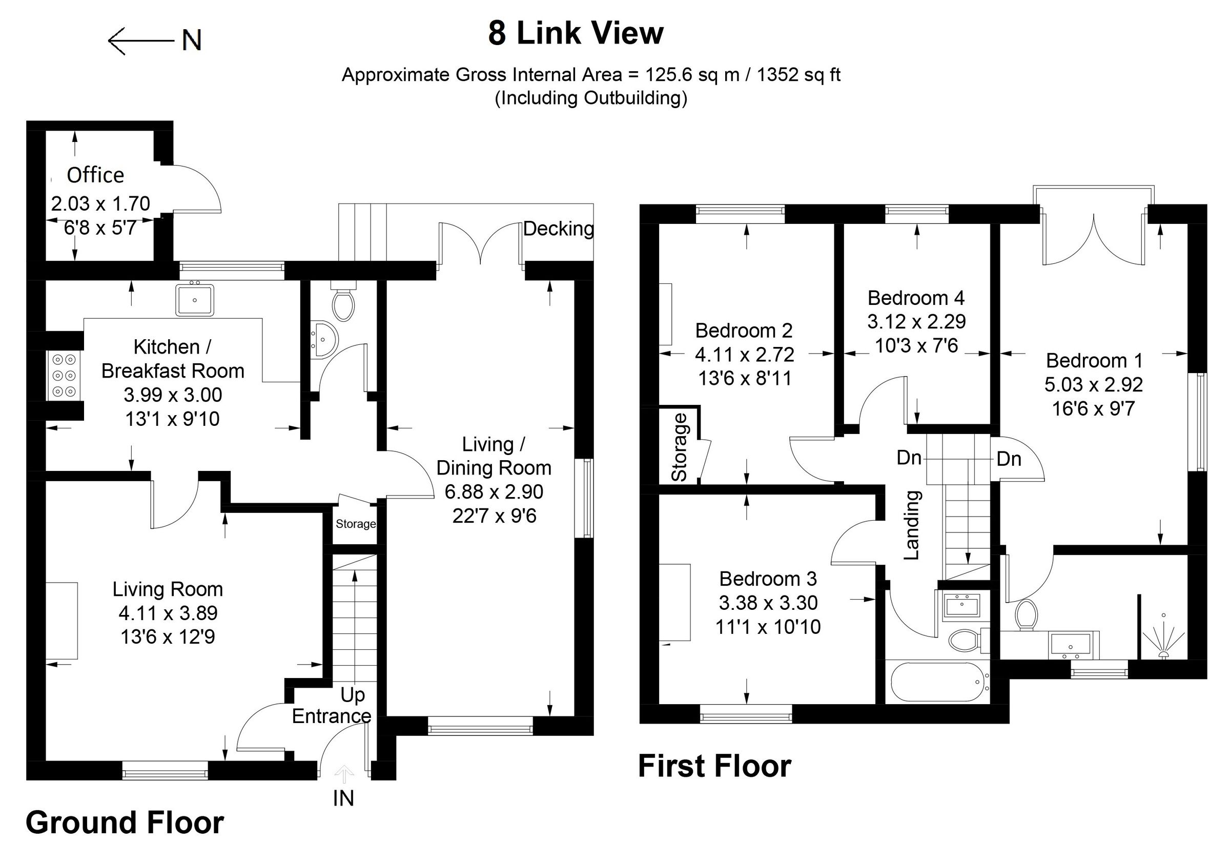 4 bed semidetached house for sale in Link View, Oxford Road