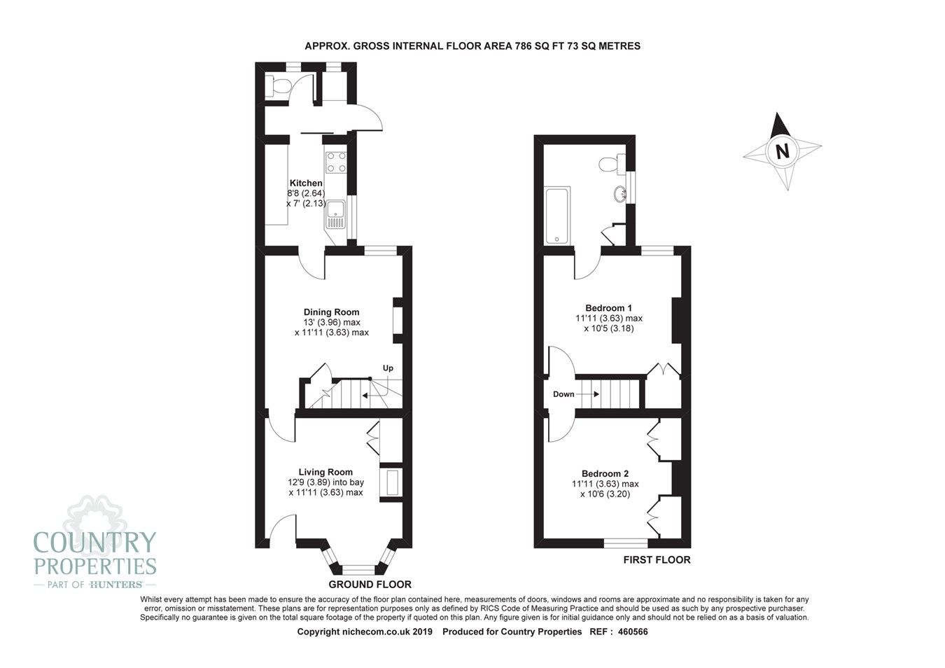 2 bed semidetached house for sale in Trevor Road, Hitchin SG4 Zoopla
