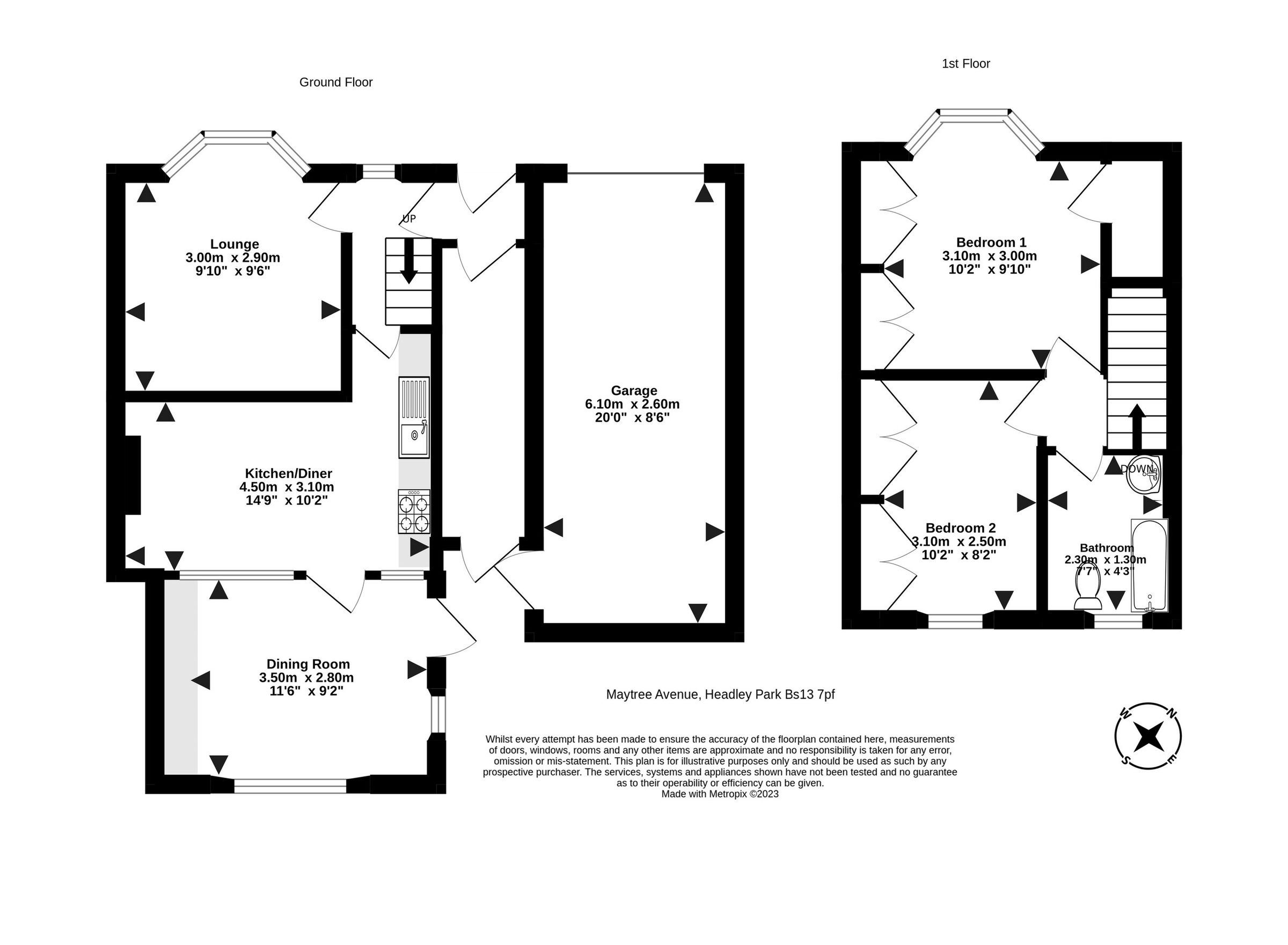 2 bed semidetached house for sale in Maytree Avenue, Headley Park
