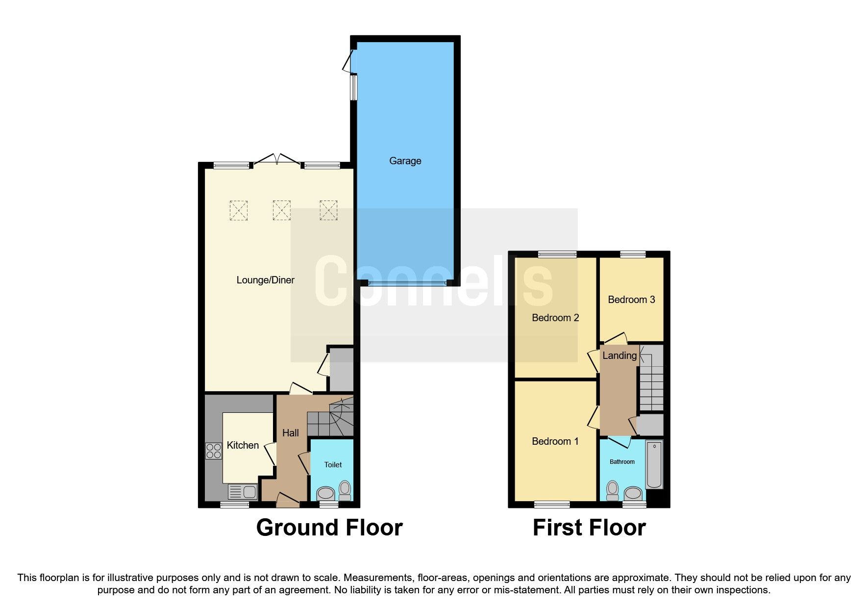 3 bed semidetached house for sale in Churchill Way, Broadbridge Heath