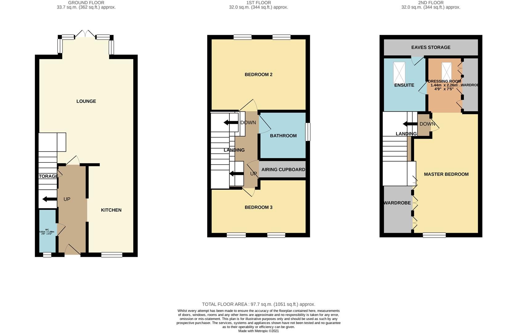3 bed town house to rent in Guylers Hill Drive, Clipstone Village