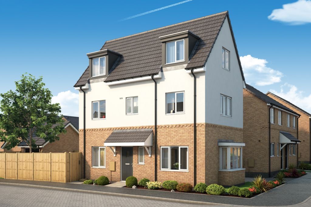 New home, 4 bed property for sale in "The Heather" at Arnold Lane