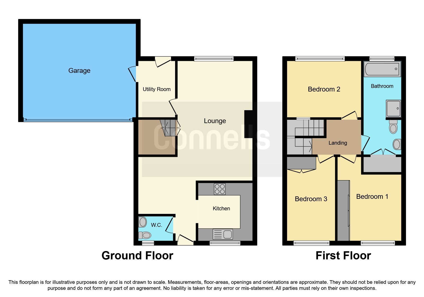 3 bed semidetached house for sale in Severn Way, Riverdene
