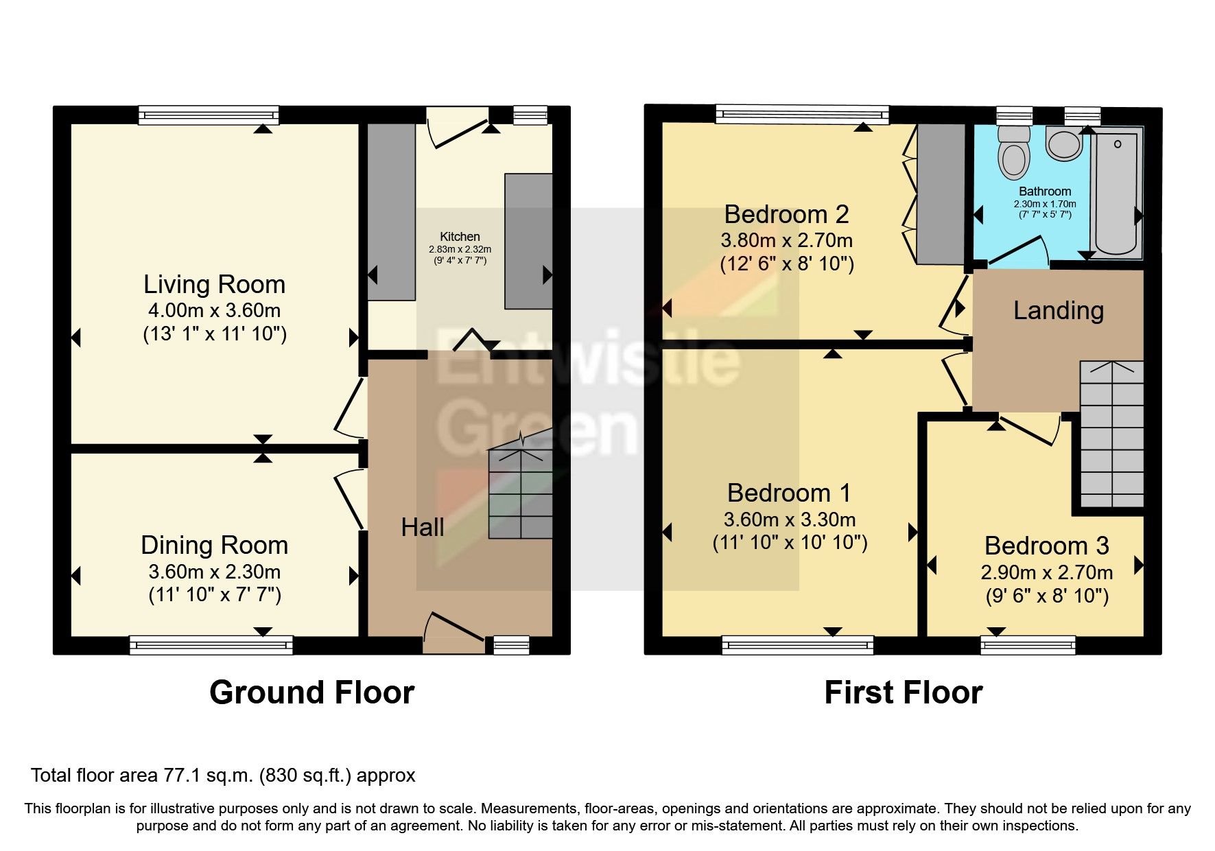 3 bed terraced house for sale in Knowles House Avenue, Eccleston, St