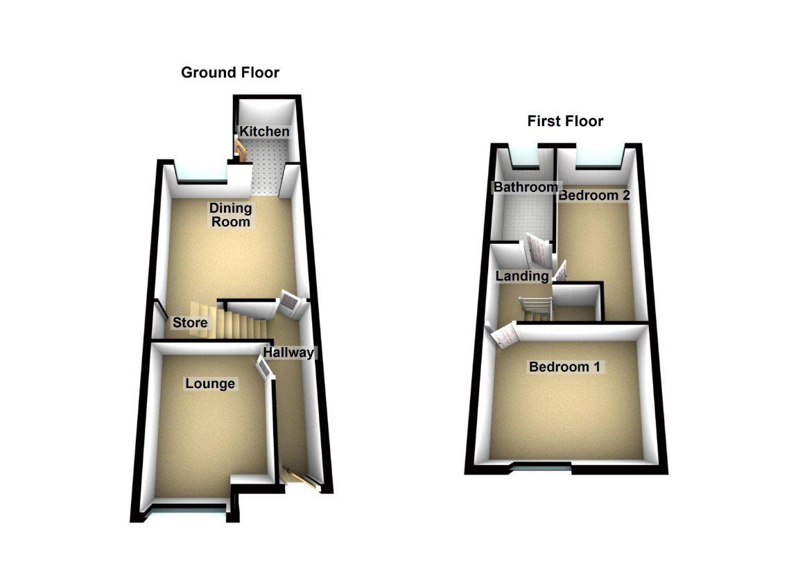 2 bed semidetached house for sale in Acton Road, Blackpool FY4 Zoopla