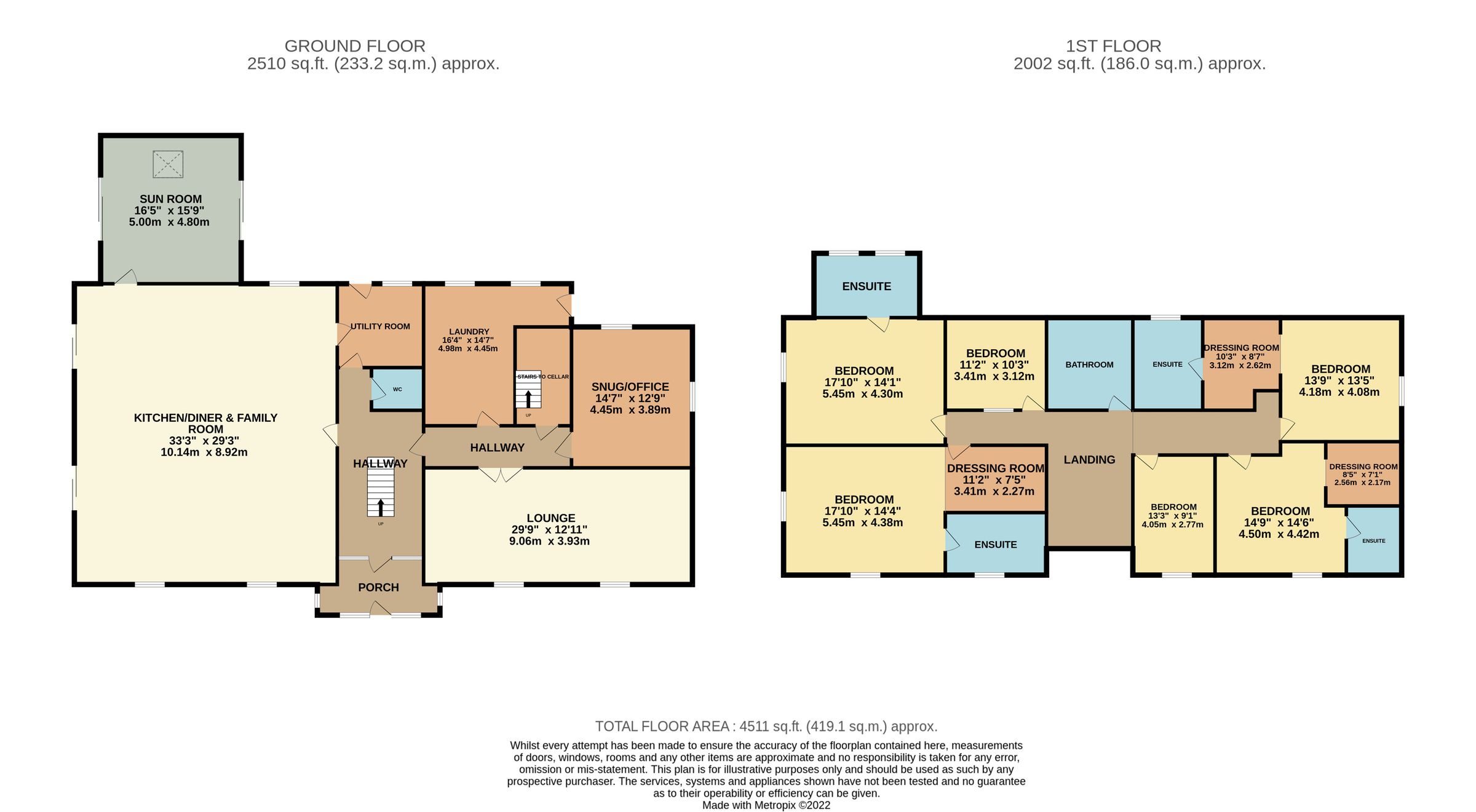 6 bed detached house for sale in Rainford Road, Billinge, Wigan
