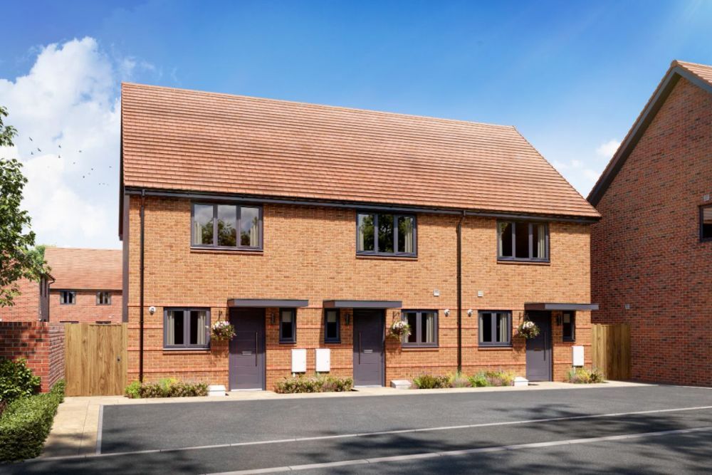 New home, 2 bed property for sale in "Ashtead" at Dyer Close, Stoke