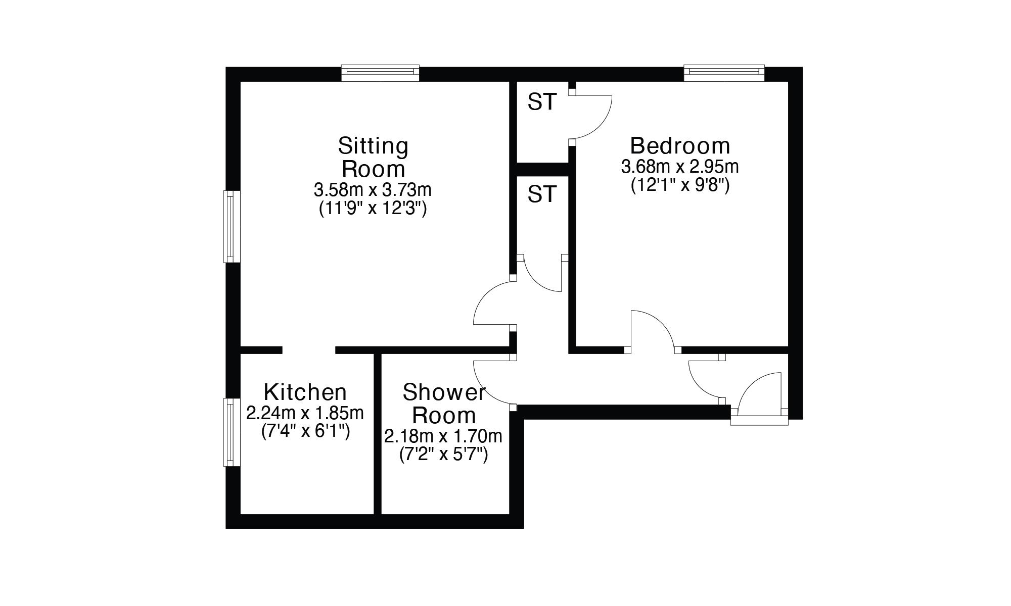 1 bed flat for sale in Bute Street, Falkirk, Stirlingshire FK2 Zoopla