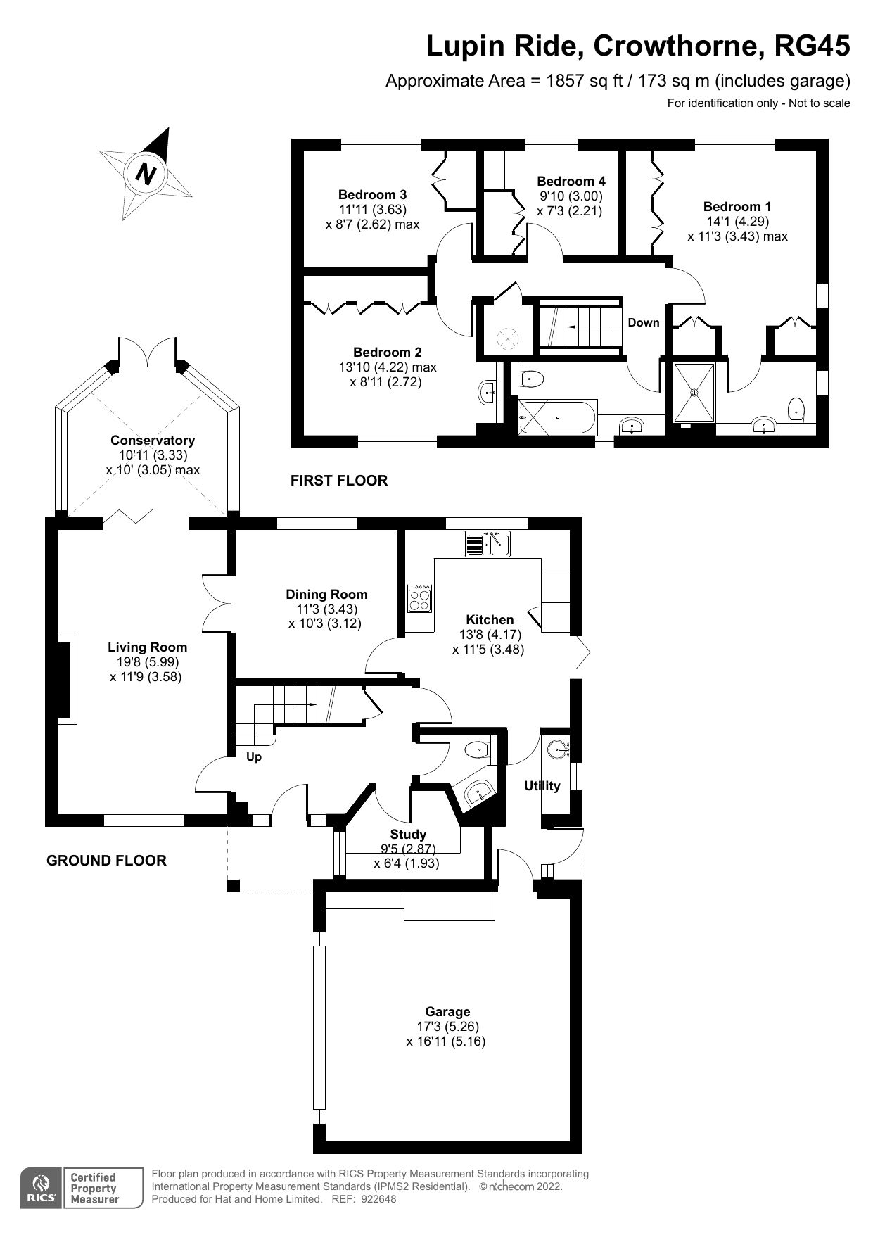 4 bed detached house for sale in Lupin Ride, Crowthorne, Berkshire RG45