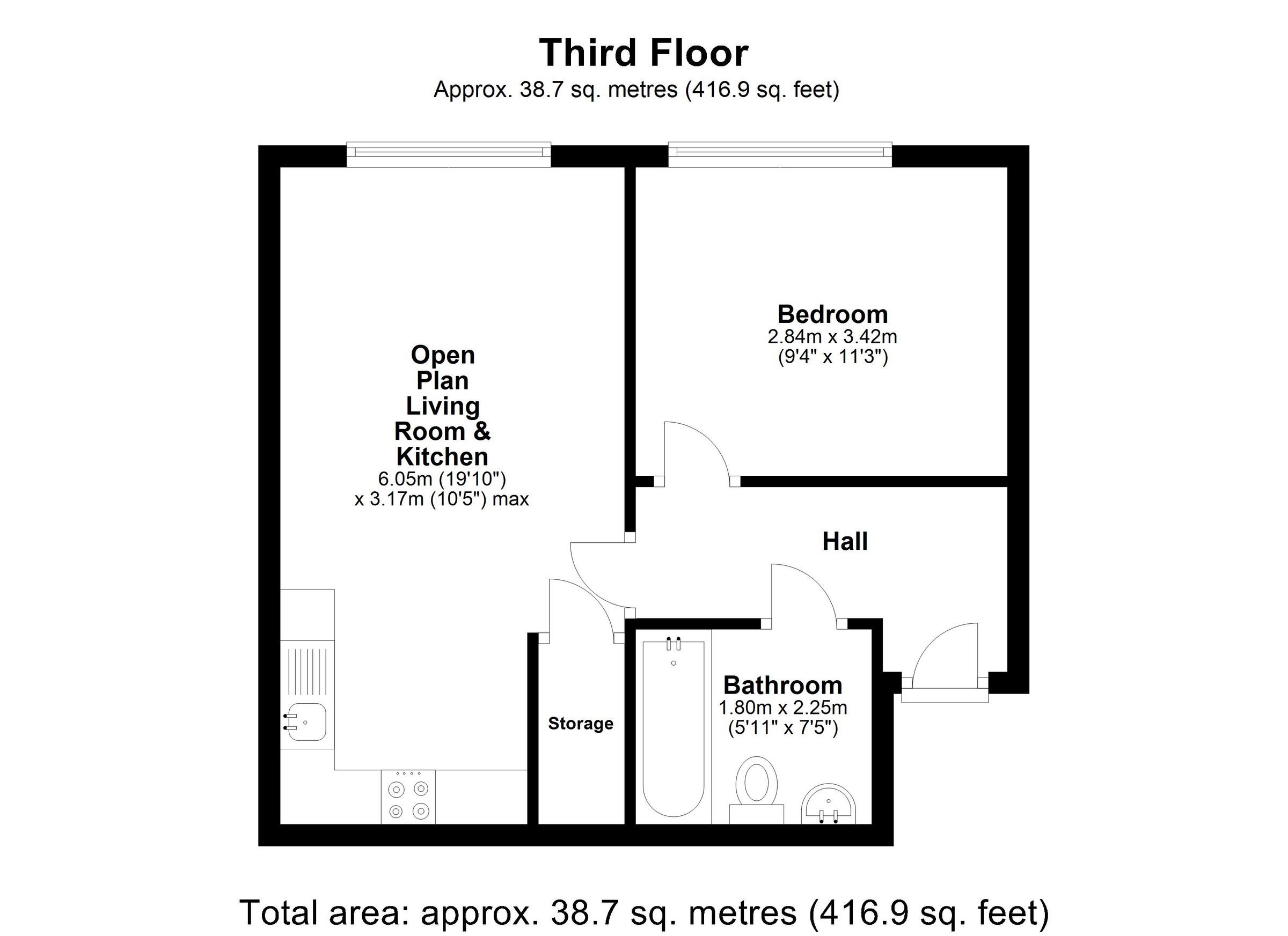 1 bed flat for sale in Marriott Street, Stockport SK1 Zoopla