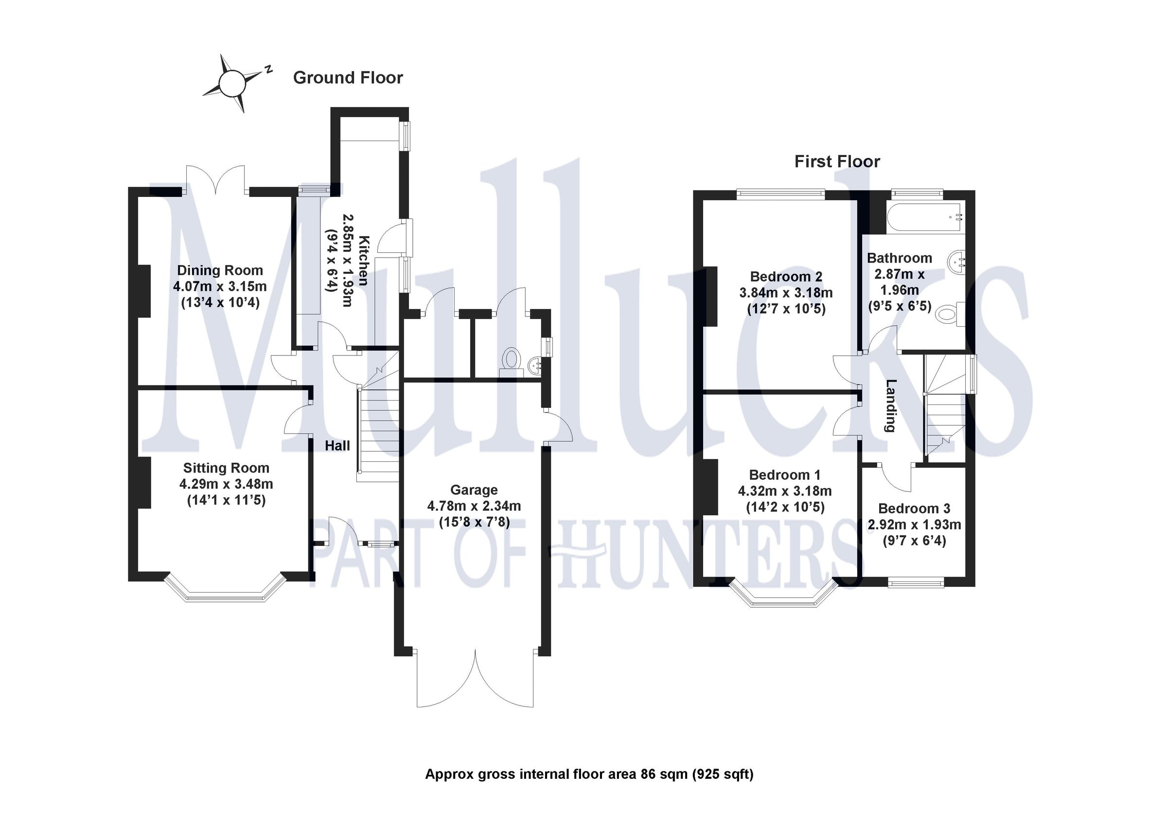 3 bed semidetached house for sale in Little Walden Road, Saffron